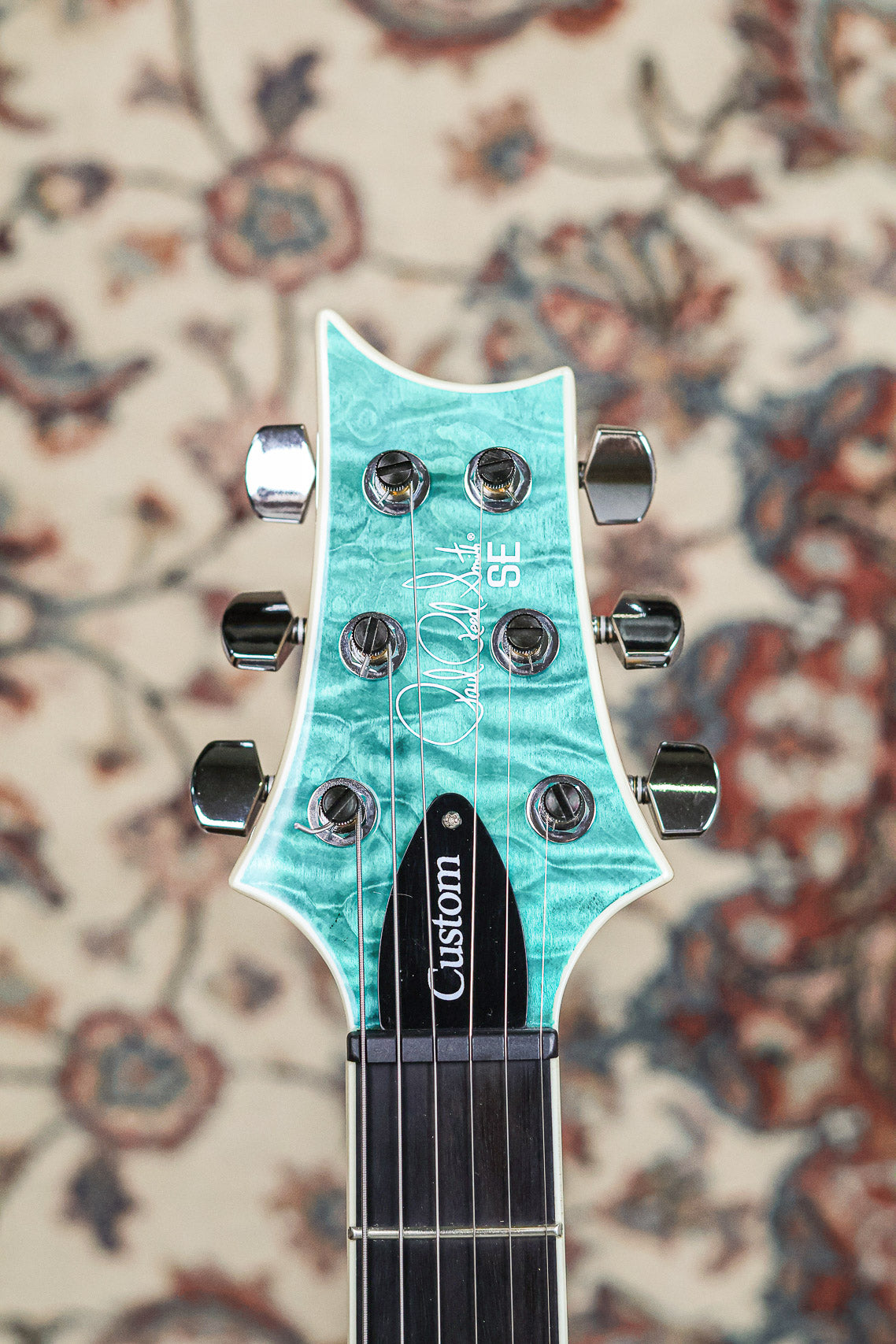 PRS SE Custom 24 Quilt | Turqoise