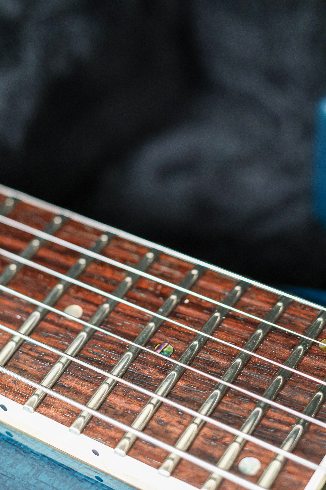 ESP Custom Shop Eclipse Japan 1999 | See Thru Blue