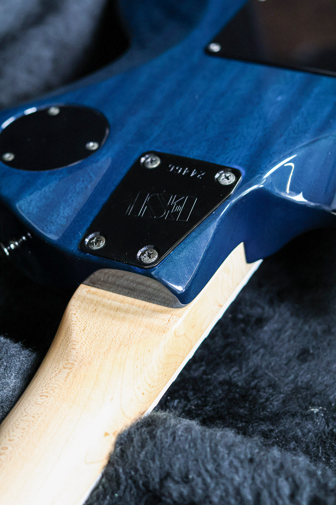 ESP Custom Shop Eclipse Japan 1999 | See Thru Blue