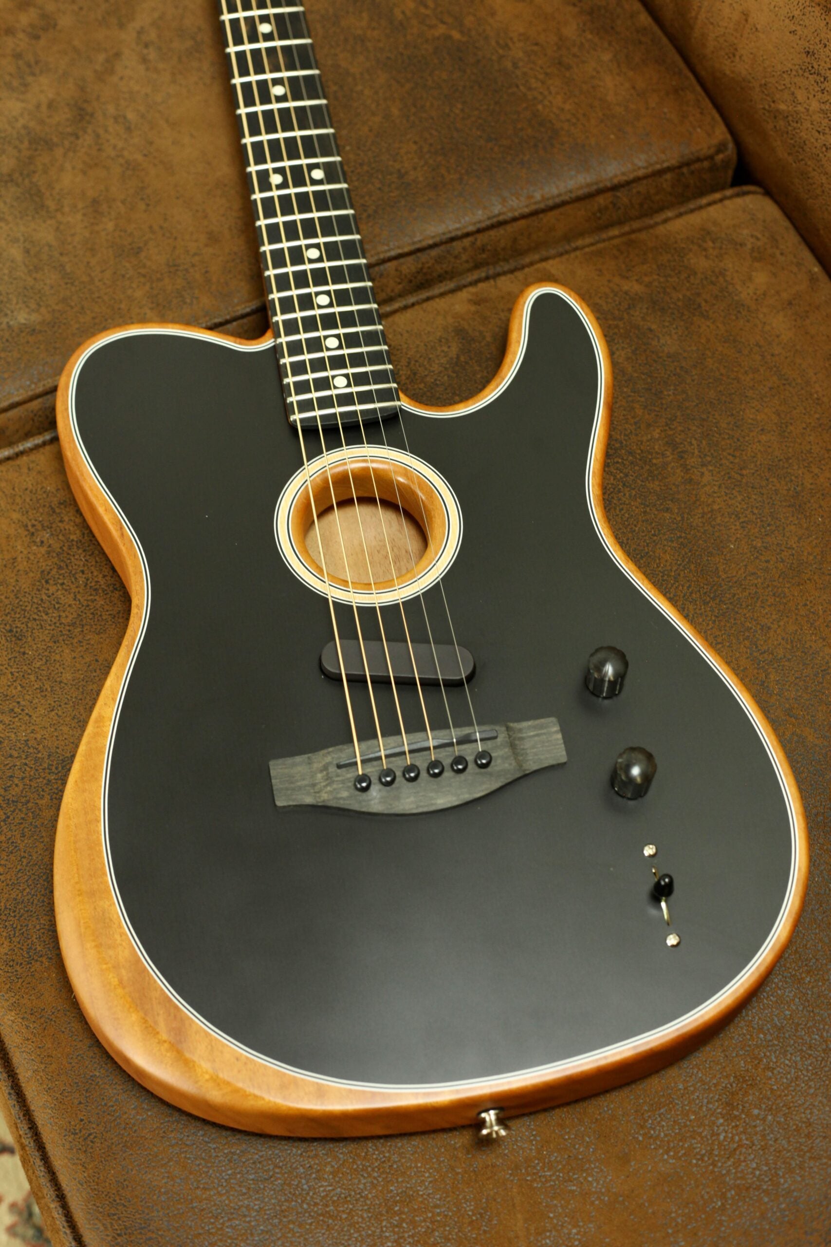 Fender American Acoustasonic Telecaster | Black