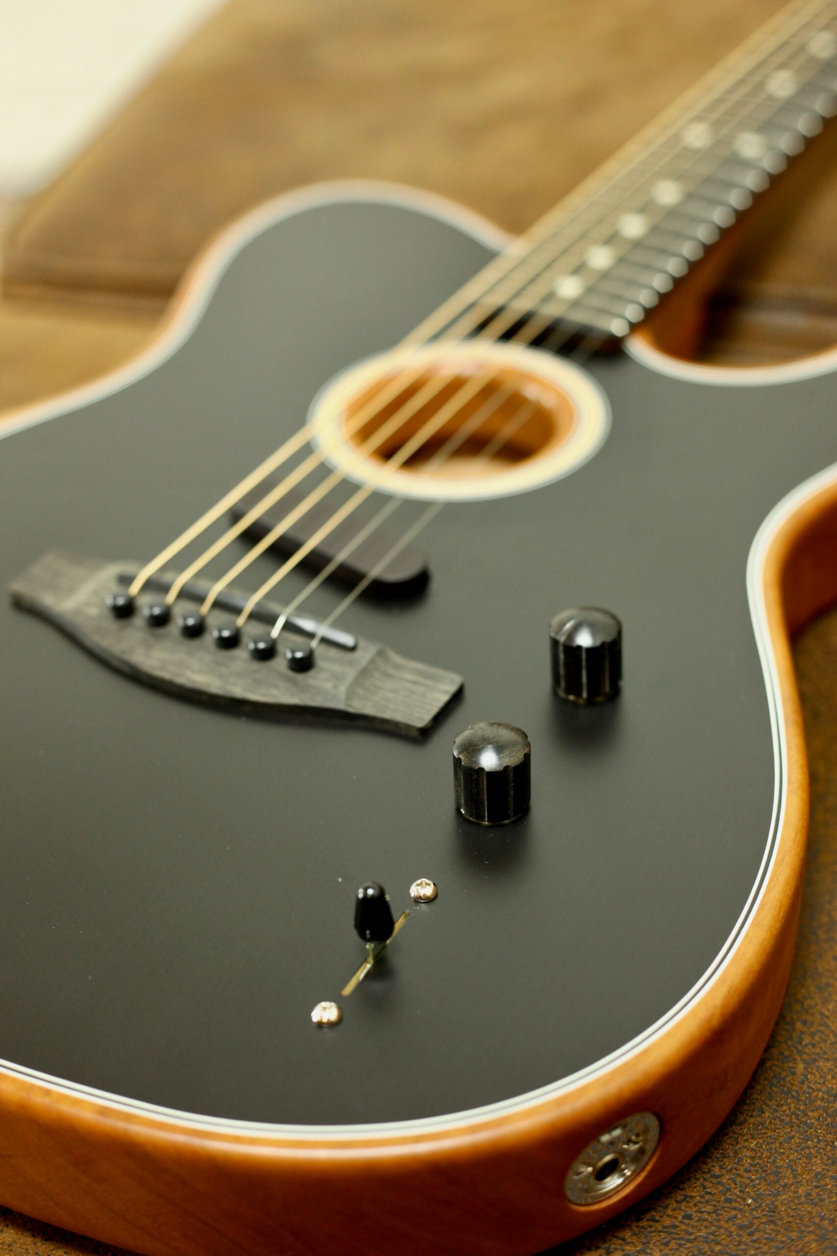 Fender American Acoustasonic Telecaster | Black