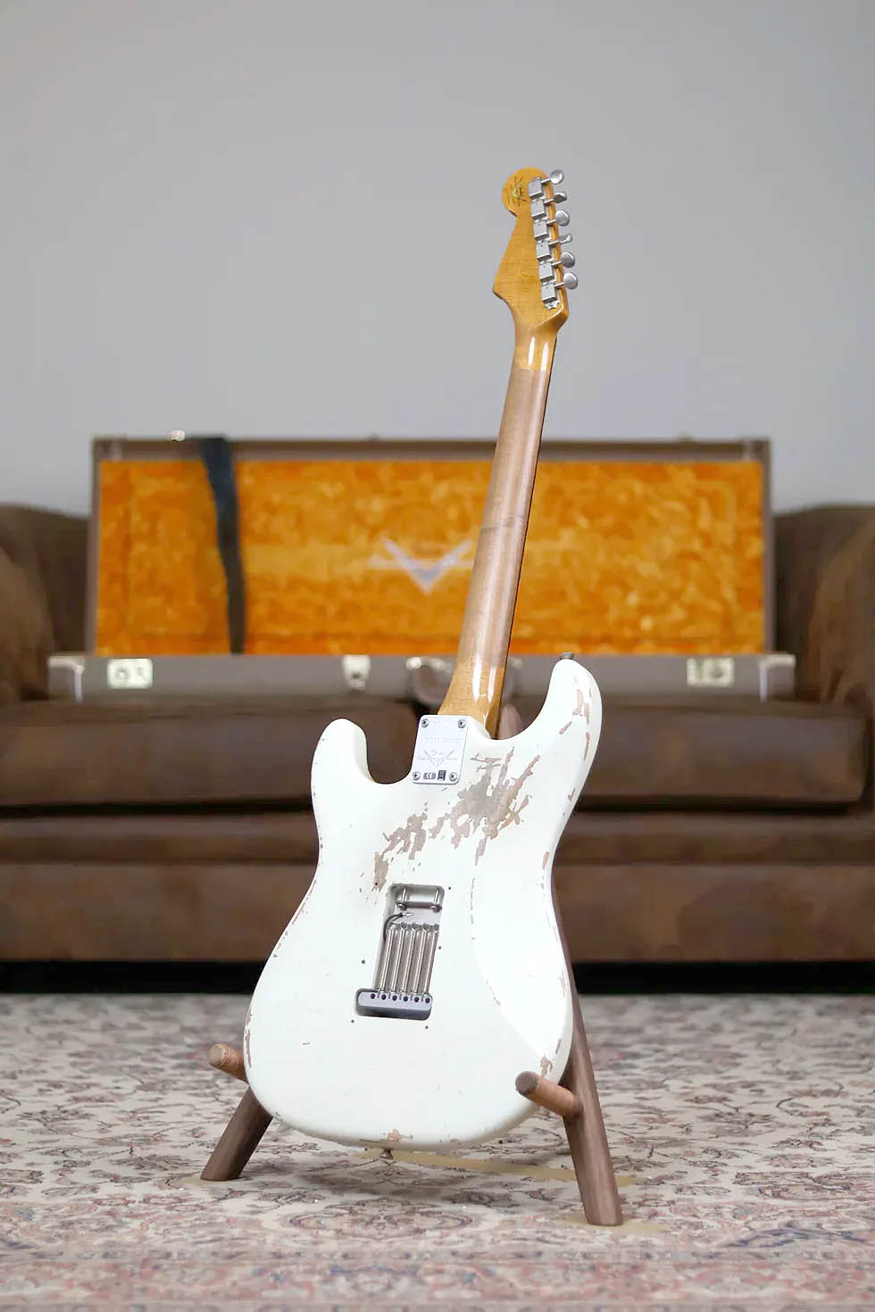 Fender Custom Shop '59 Stratocaster Heavy Relic | White