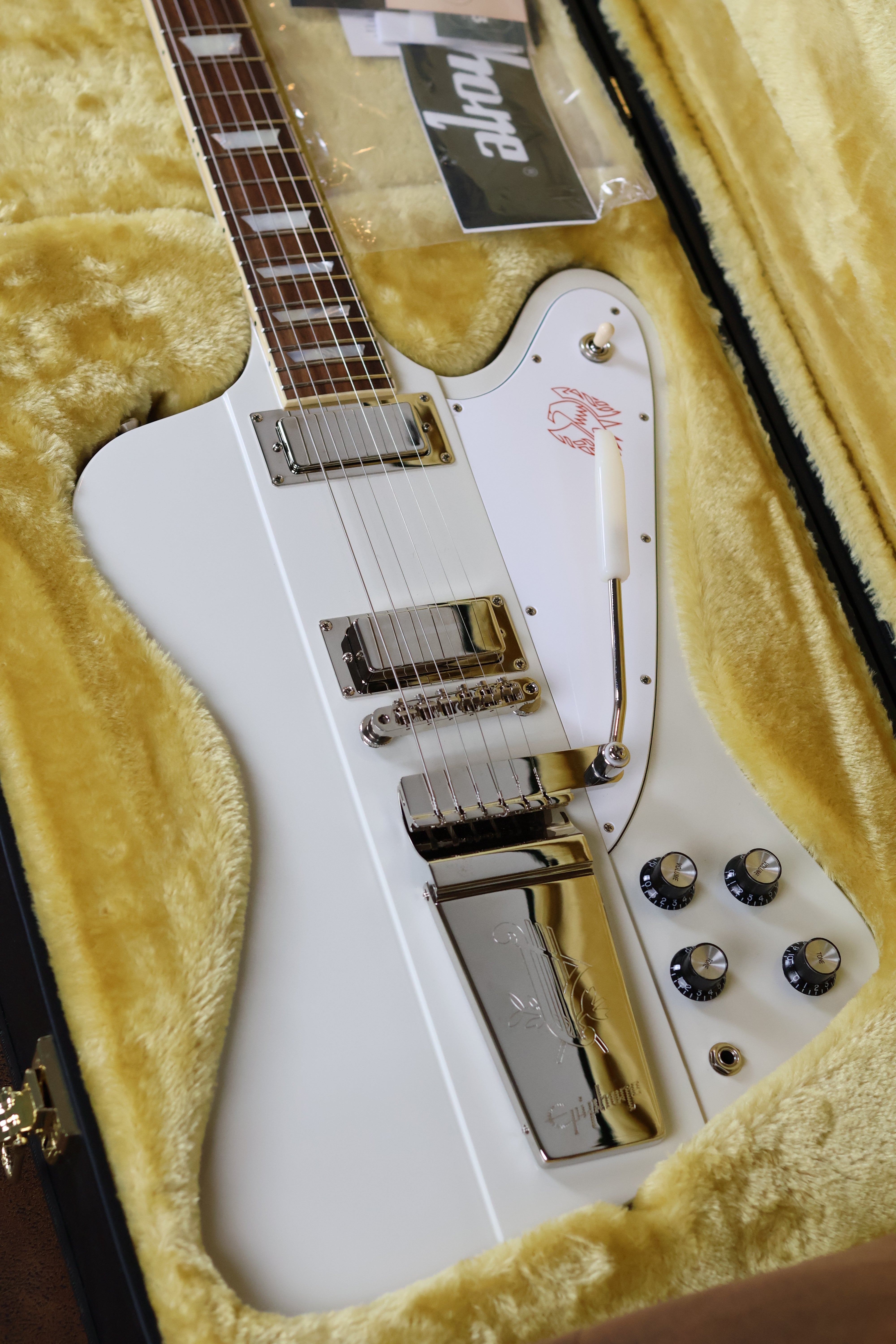 Epiphone 1963 Firebird V Reissue | Polaris White