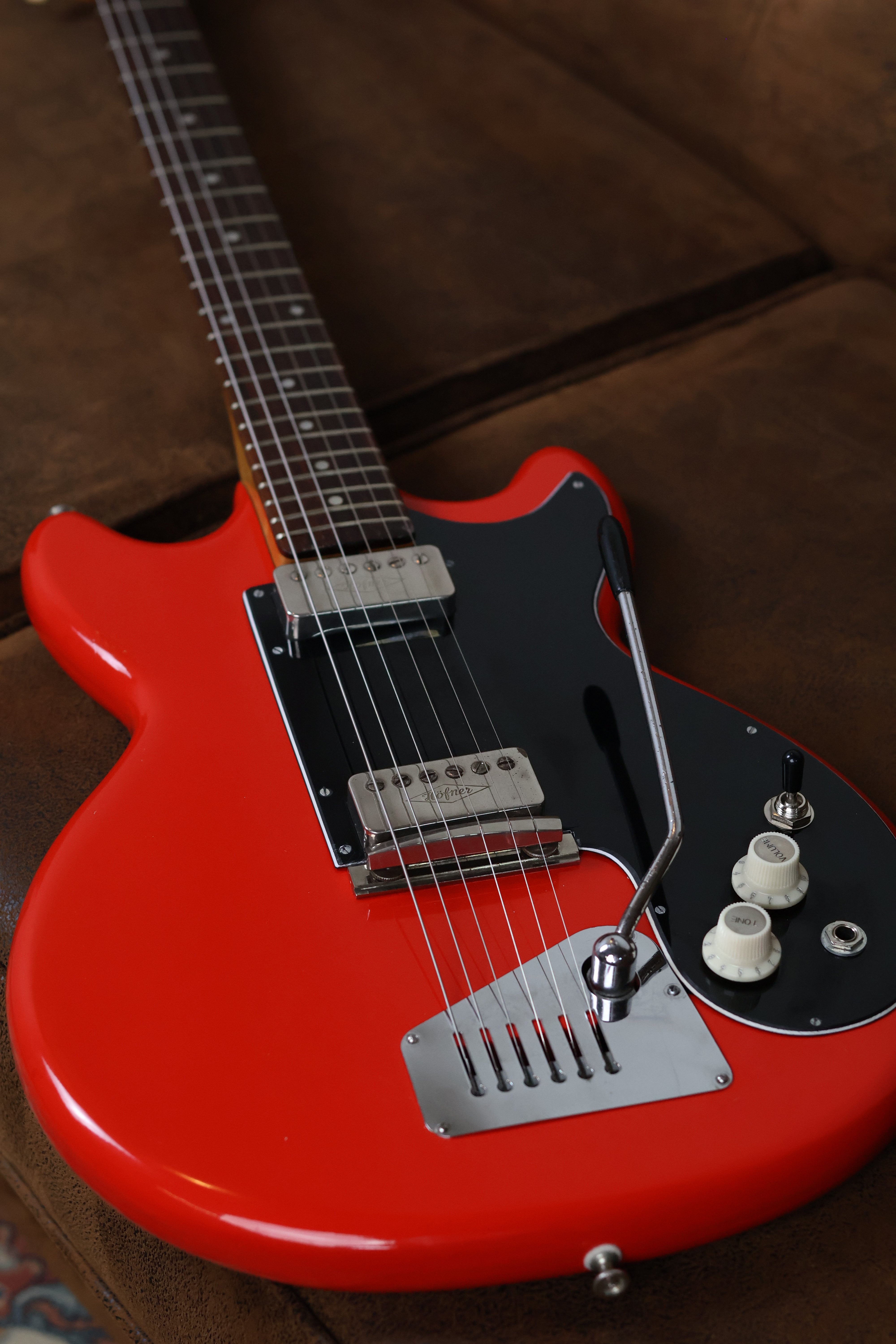 Hofner Colorama II 164V Mid 60's | Red Gloss