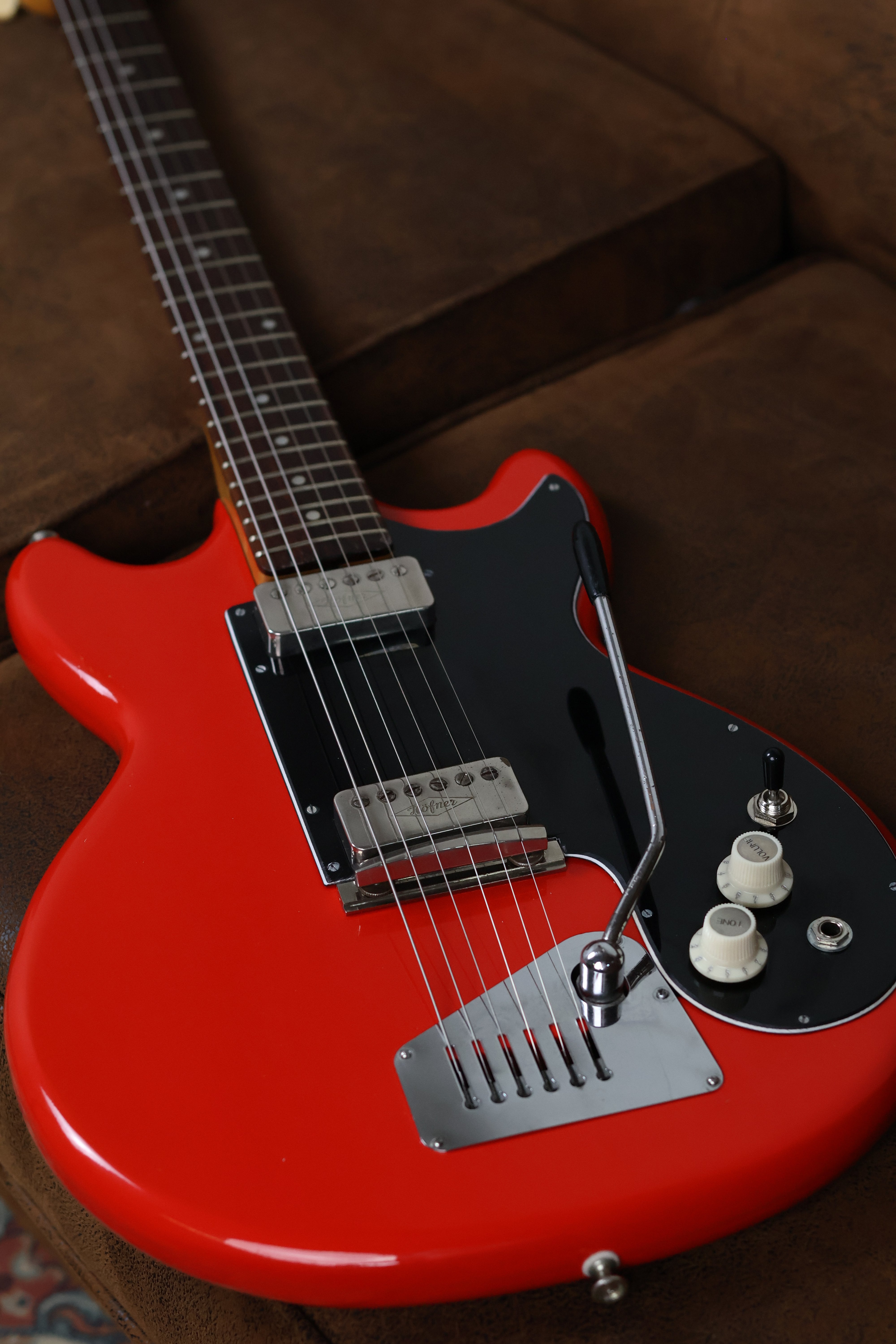 Hofner Colorama II 164V Mid 60's | Red Gloss
