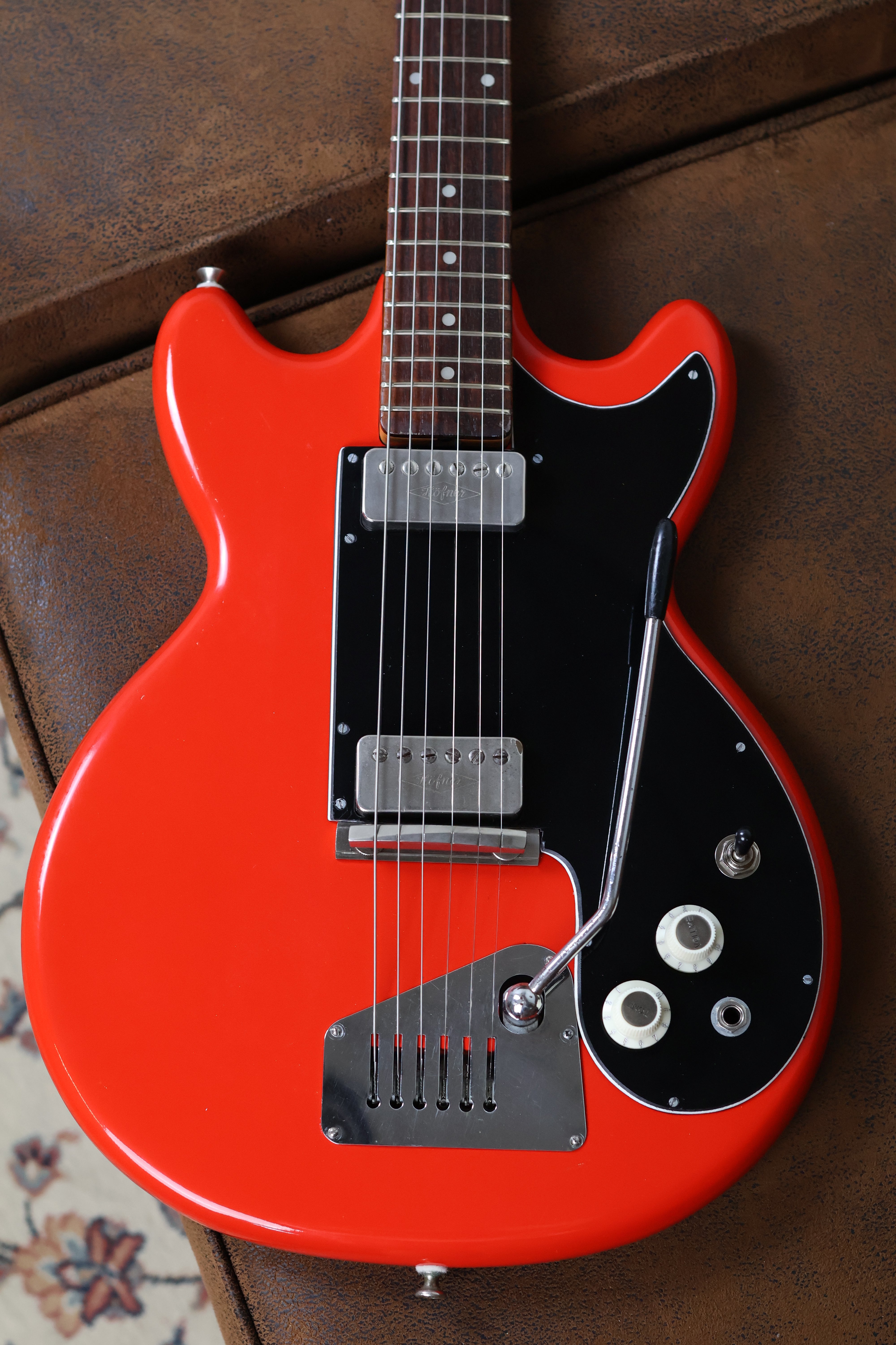 Hofner Colorama II 164V Mid 60's | Red Gloss