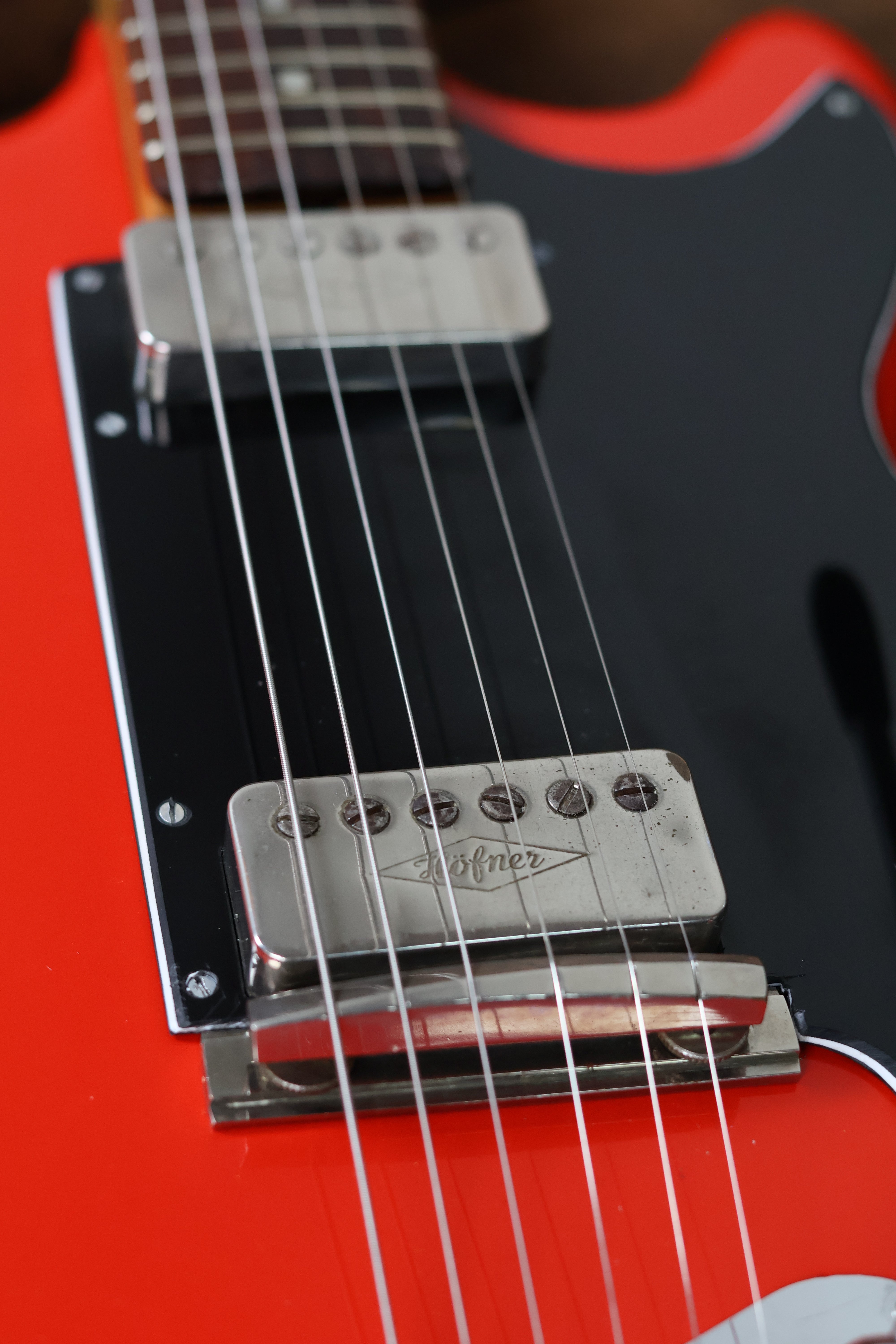 Hofner Colorama II 164V Mid 60's | Red Gloss