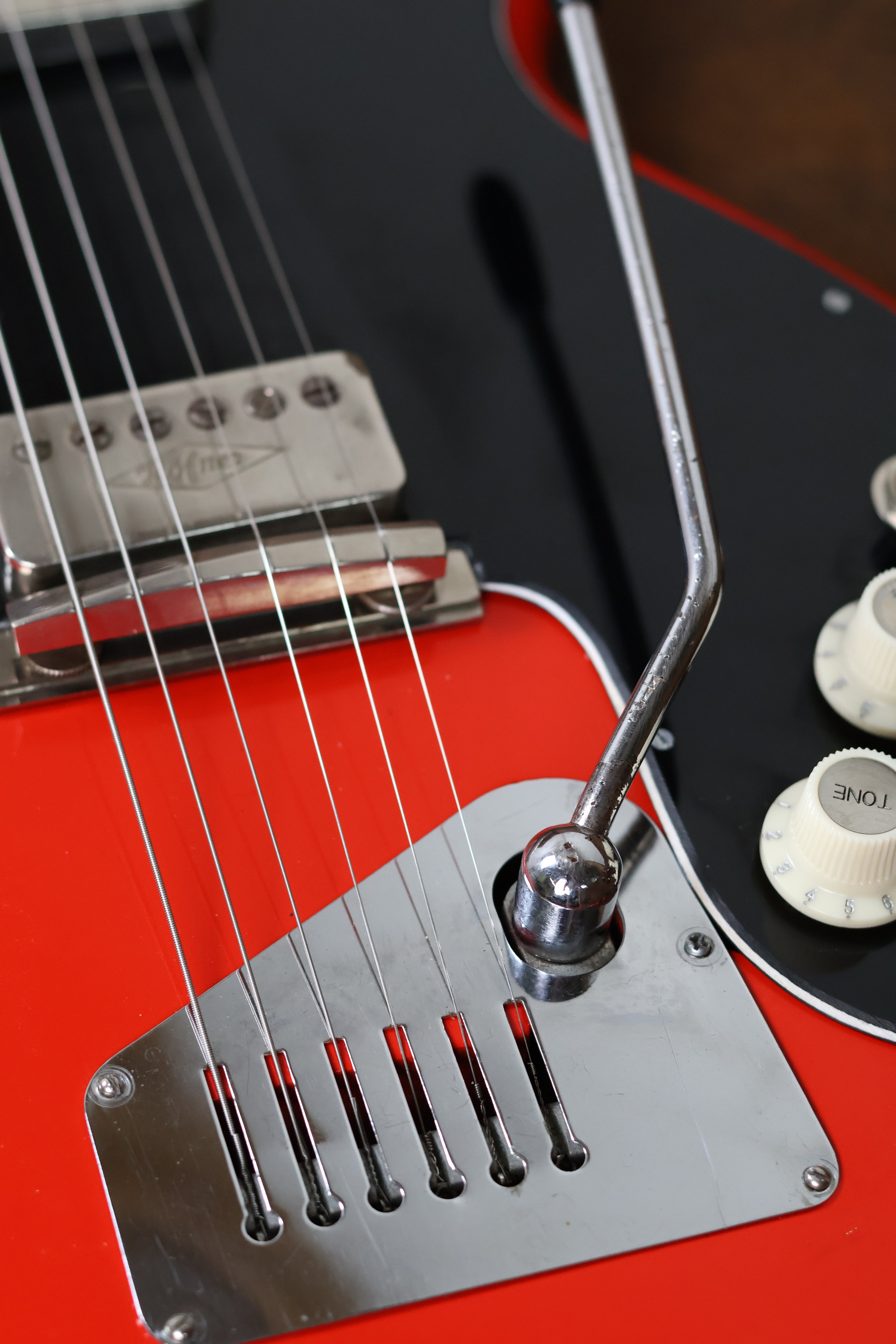 Hofner Colorama II 164V Mid 60's | Red Gloss