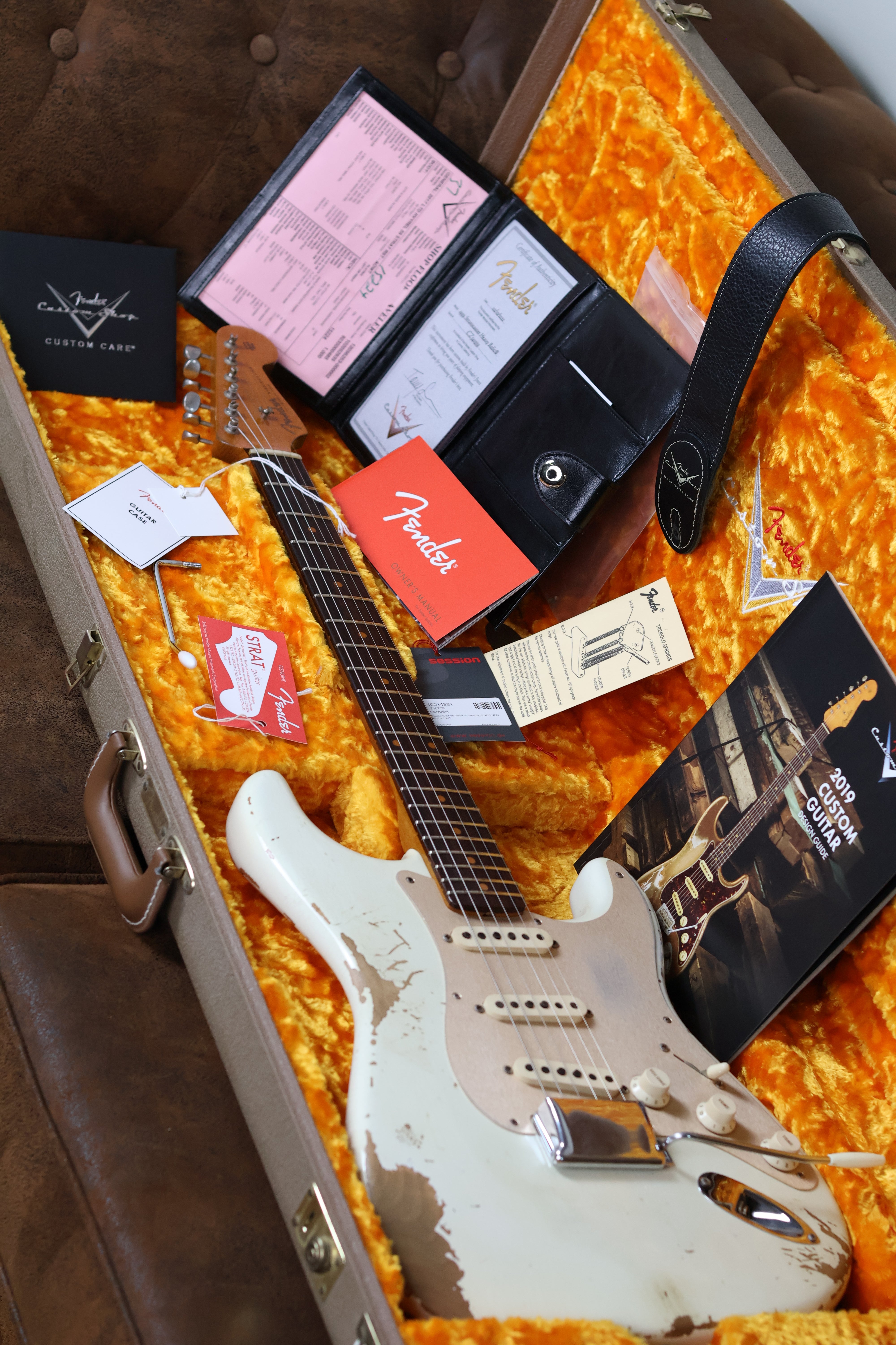 Fender Custom Shop '59 Stratocaster Heavy Relic | White