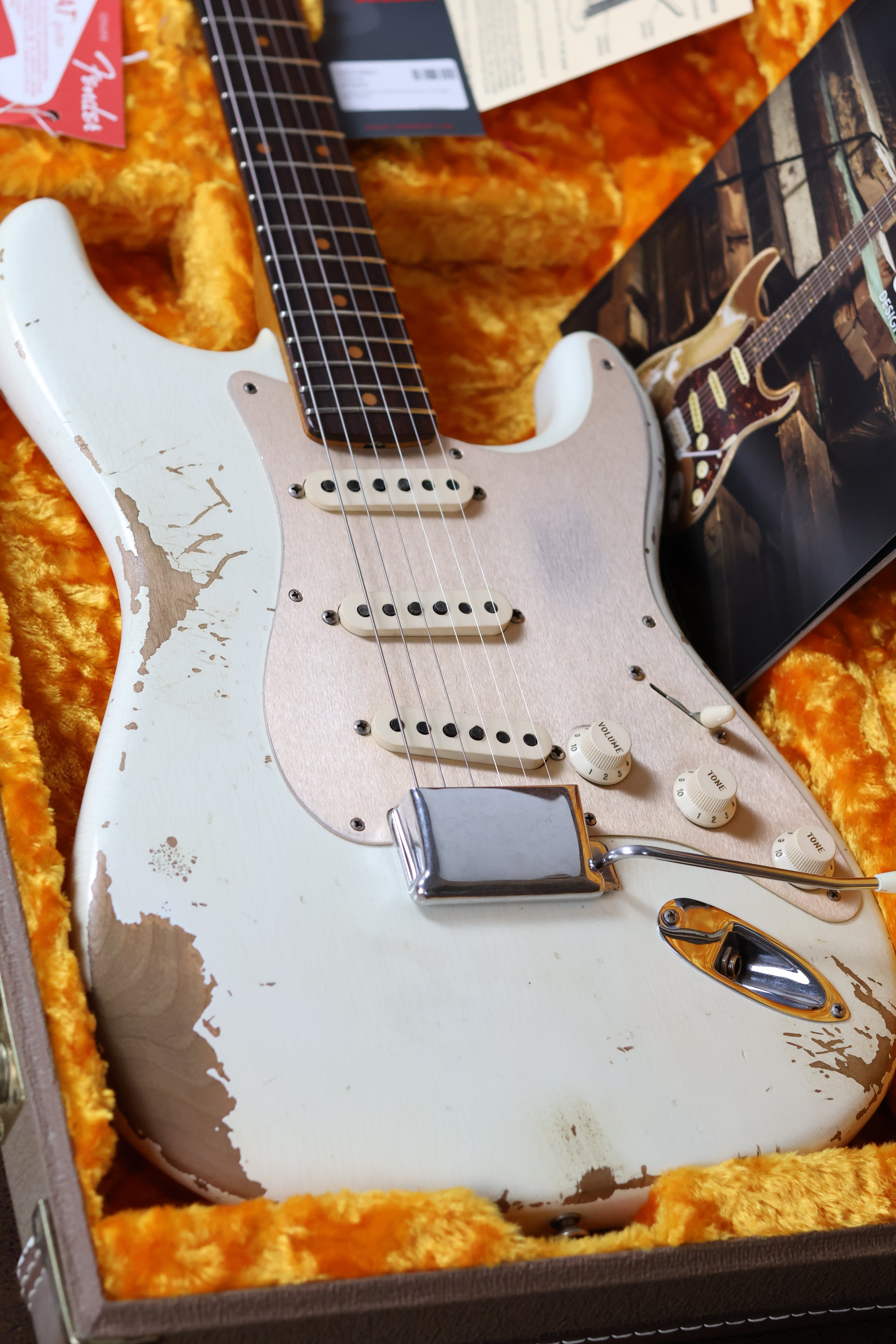 Fender Custom Shop '59 Stratocaster Heavy Relic | White
