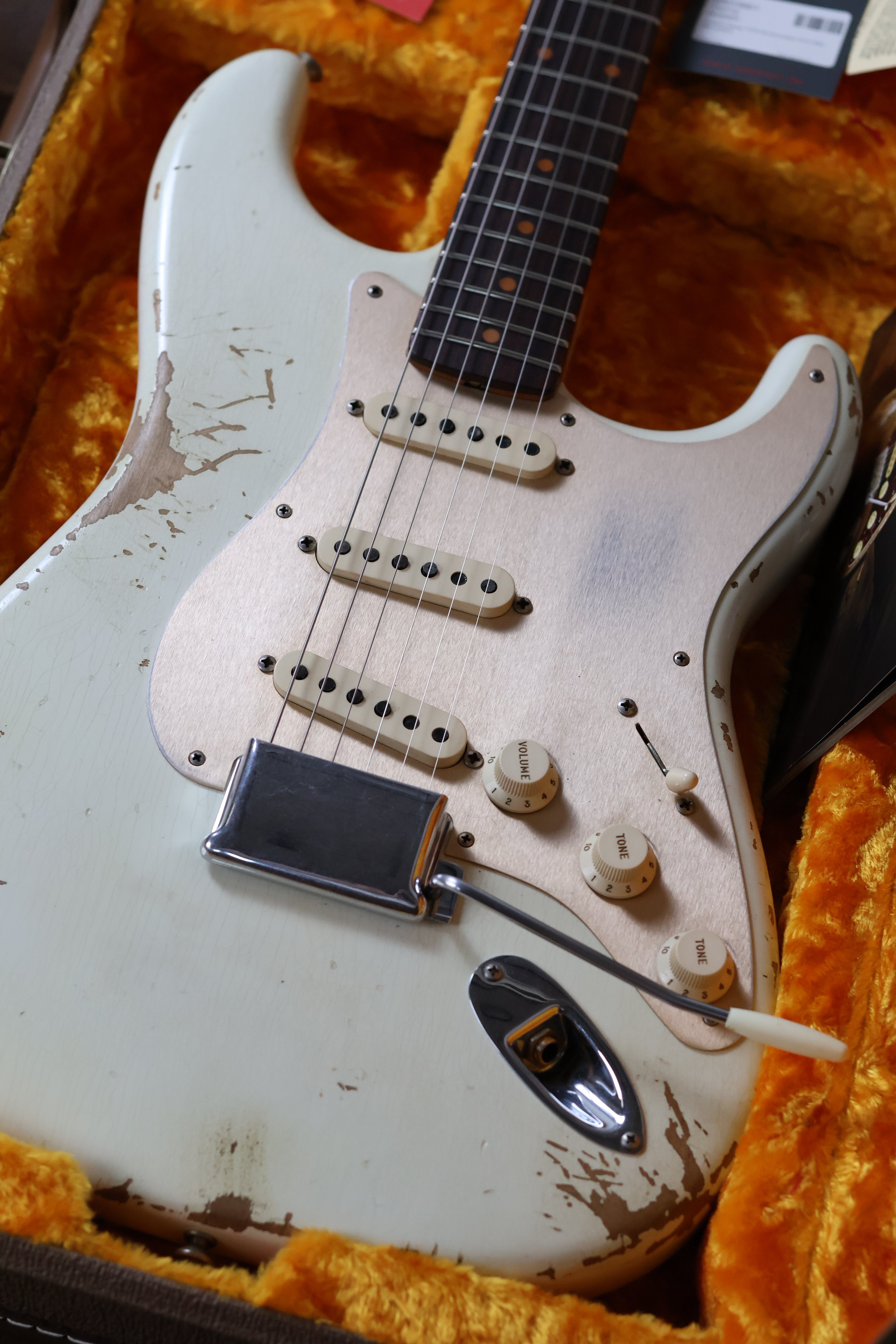 Fender Custom Shop '59 Stratocaster Heavy Relic | White