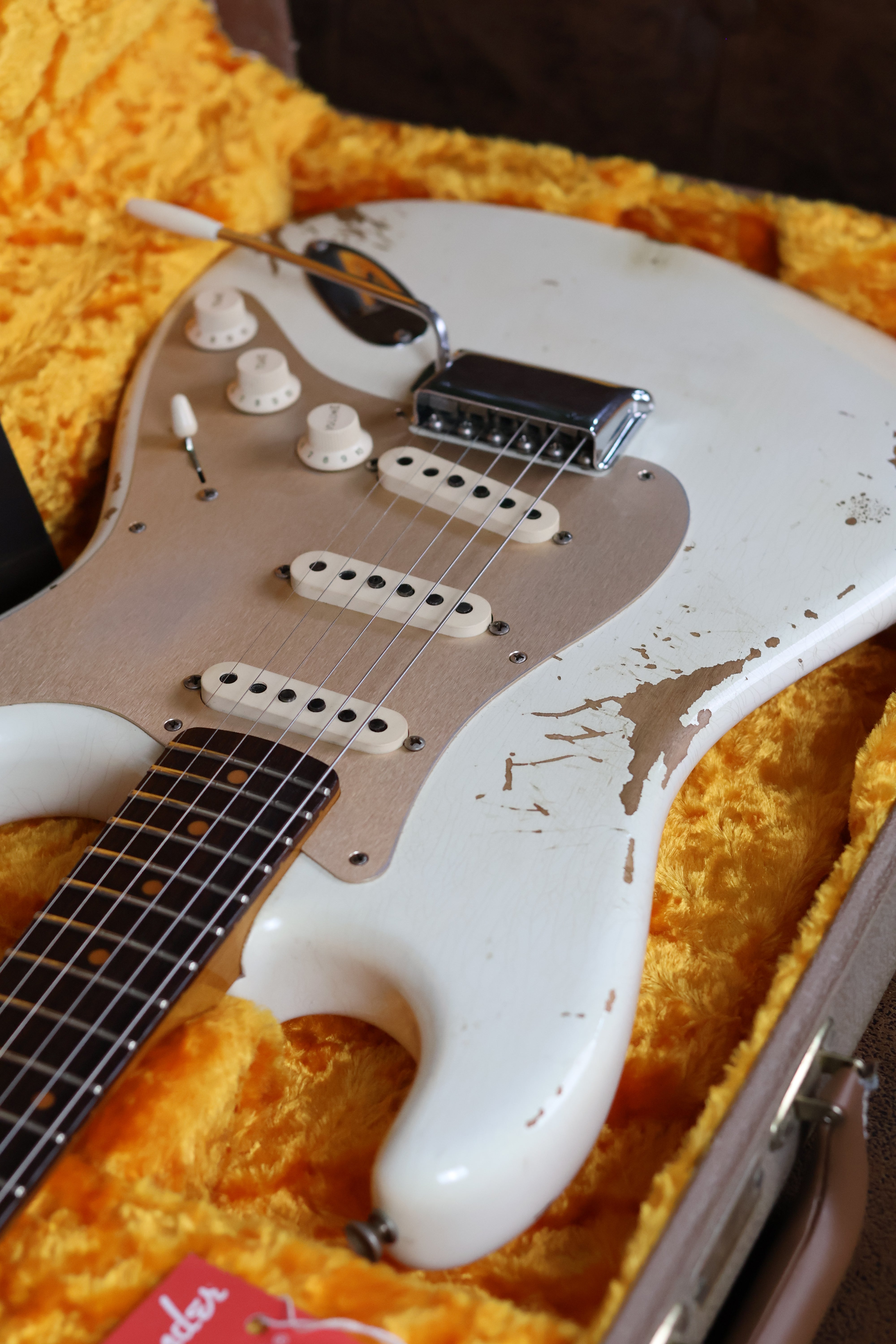 Fender Custom Shop '59 Stratocaster Heavy Relic | White