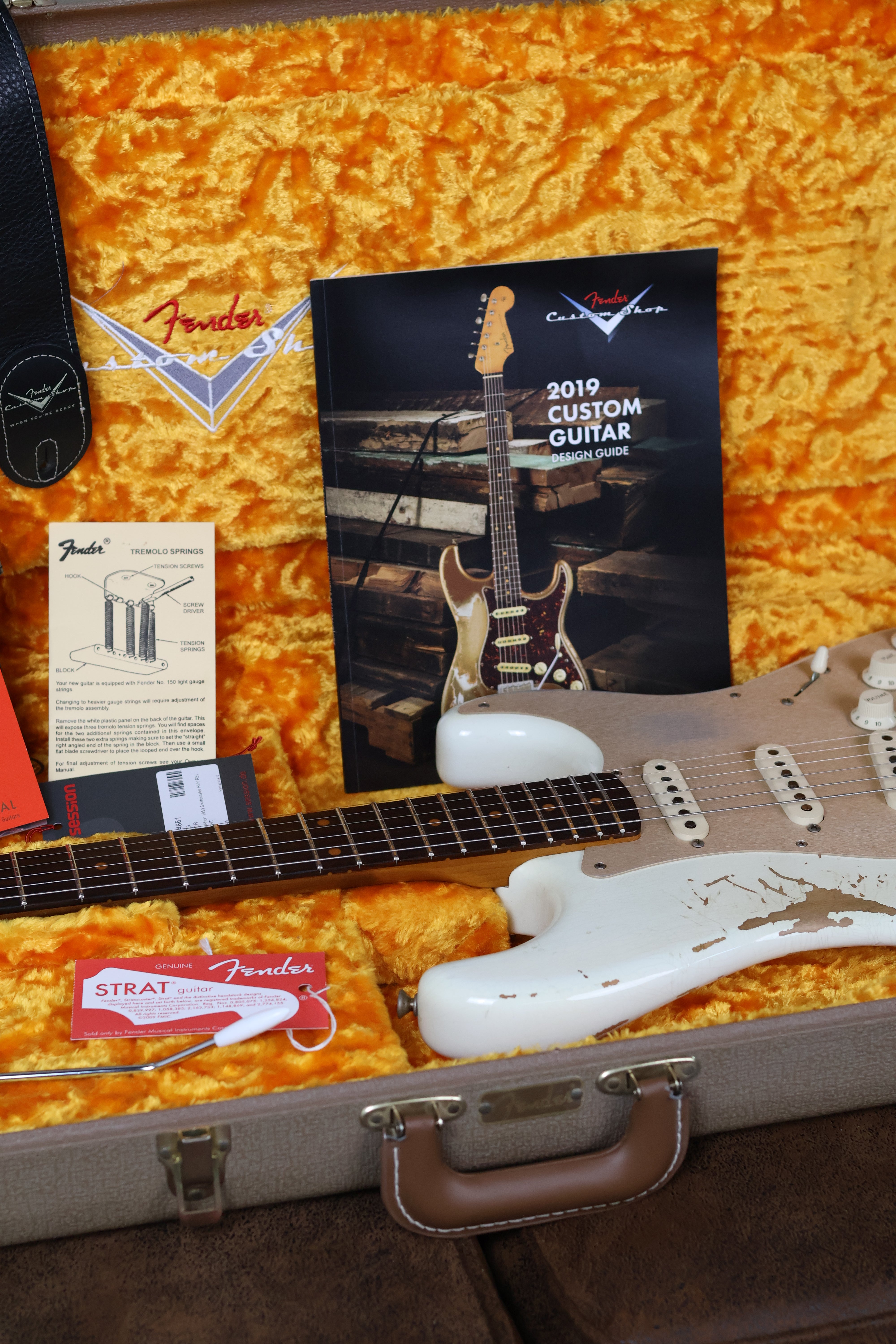 Fender Custom Shop '59 Stratocaster Heavy Relic | White