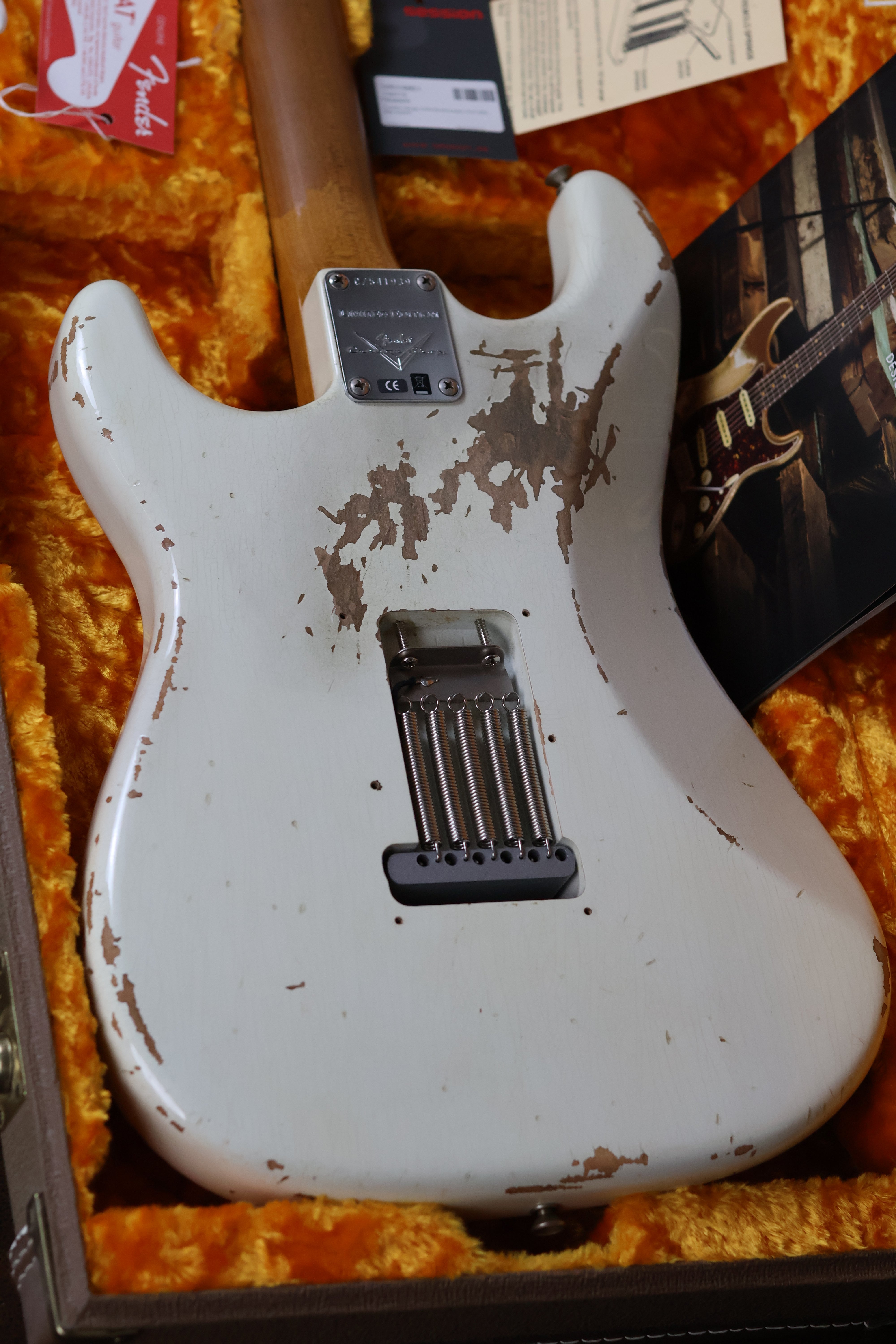Fender Custom Shop '59 Stratocaster Heavy Relic | White