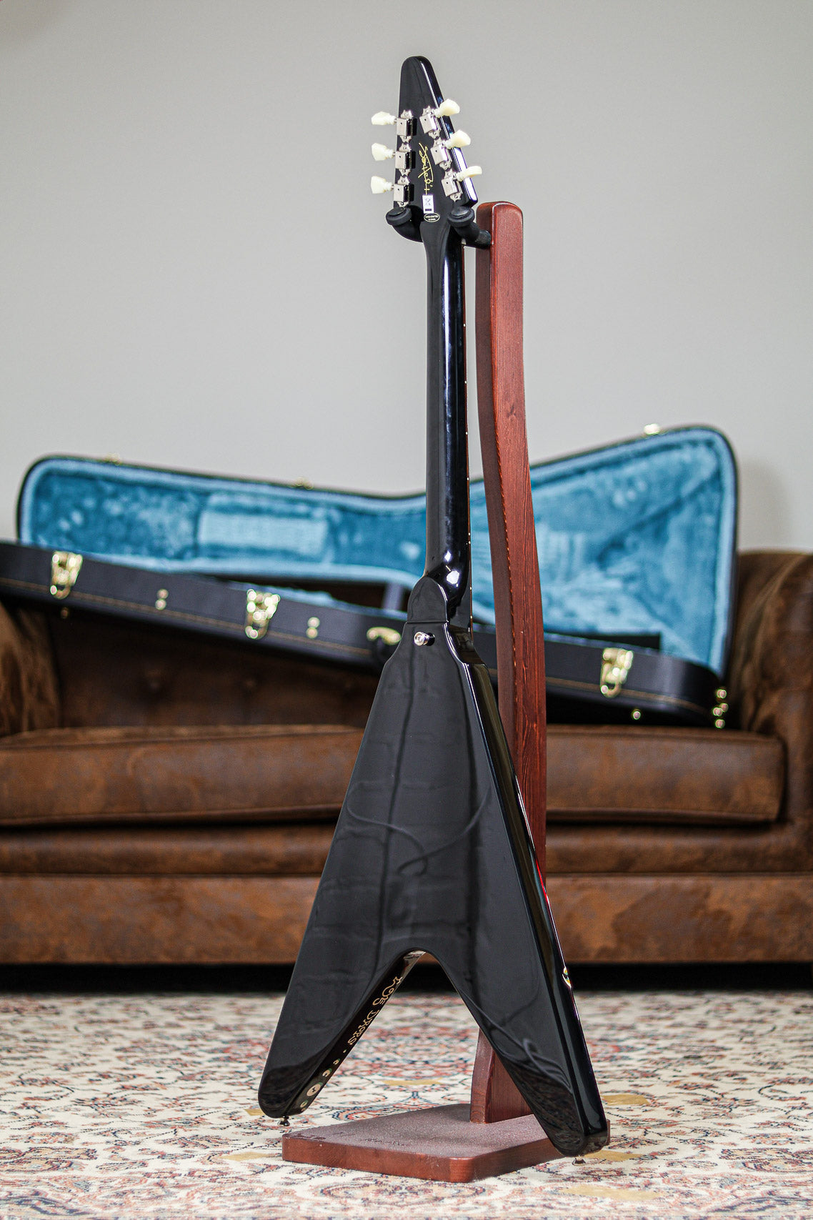 Epiphone Jimi Hendrix "Love Drops" Flying V | Ebony