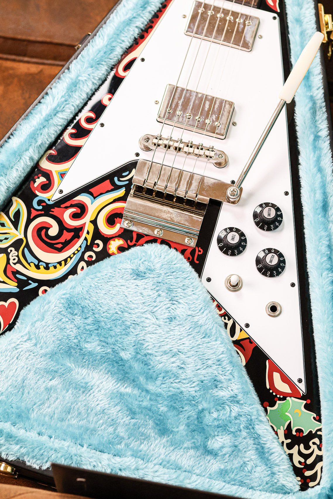 Epiphone Jimi Hendrix "Love Drops" Flying V | Ebony