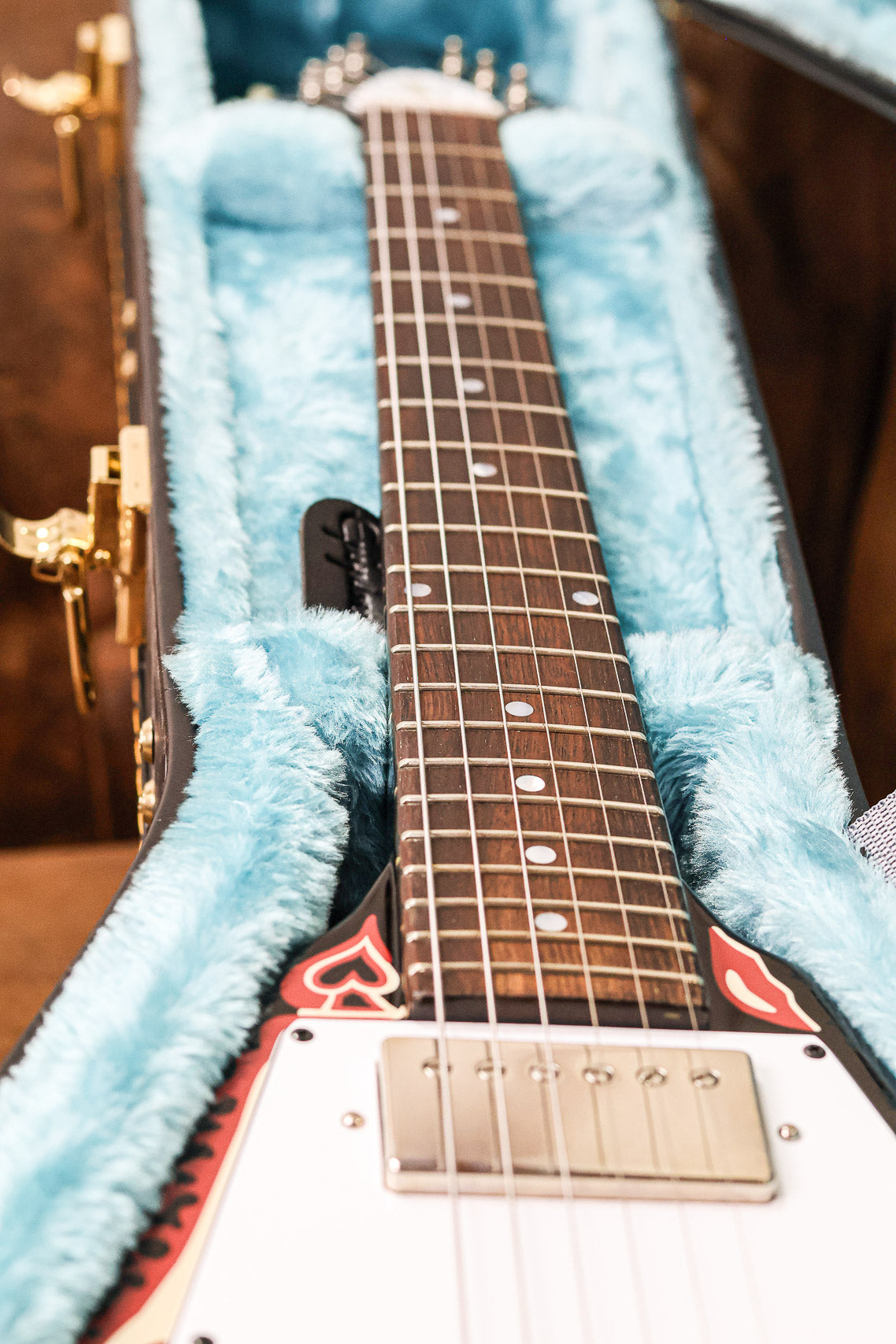 Epiphone Jimi Hendrix "Love Drops" Flying V | Ebony