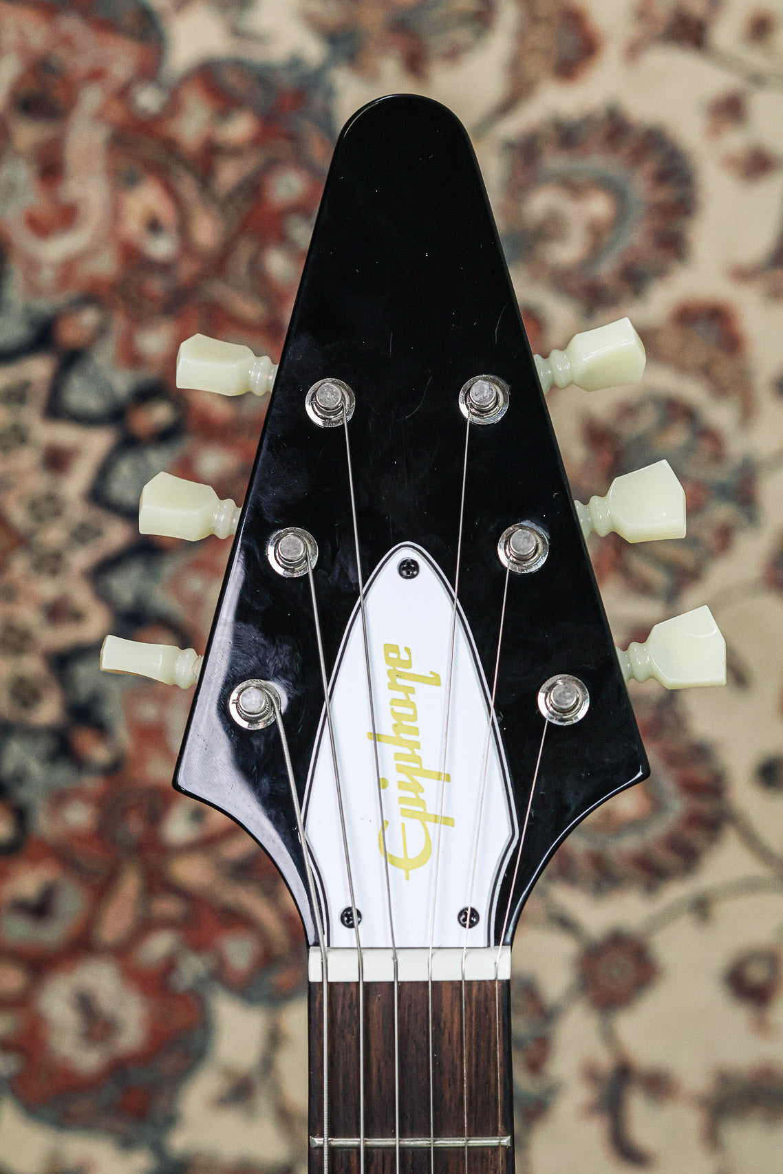 Epiphone Jimi Hendrix "Love Drops" Flying V | Ebony