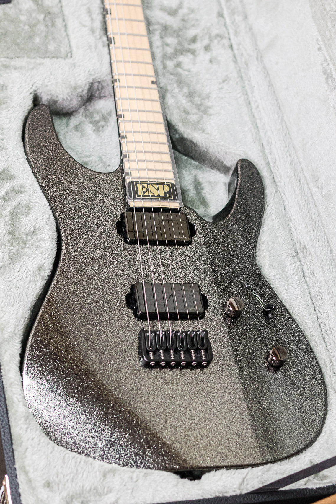 ESP Original M-2 CTM NT Titan | Metal Black Sparkle