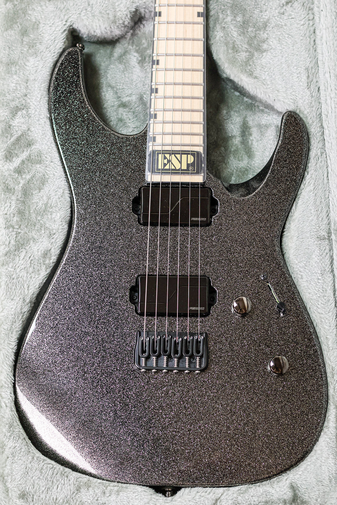 ESP Original M-2 CTM NT Titan | Metal Black Sparkle