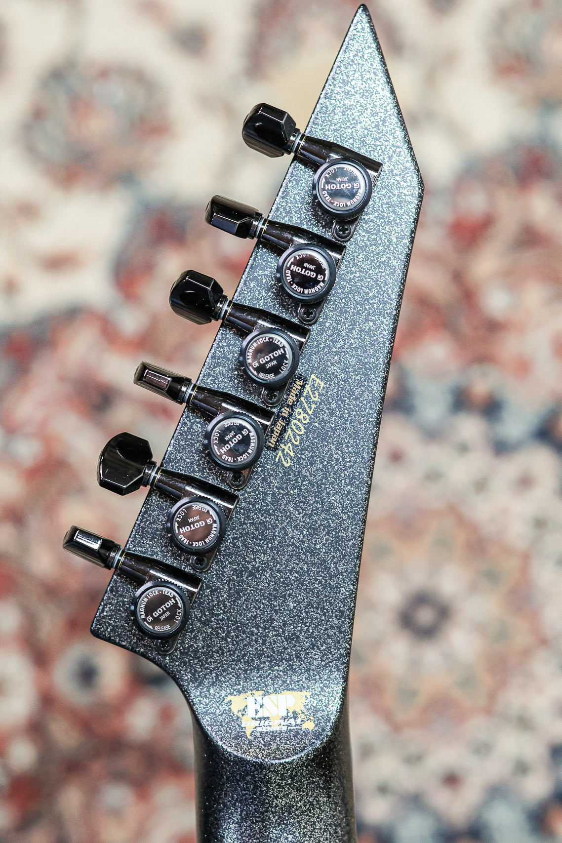 ESP Original M-2 CTM NT Titan | Metal Black Sparkle