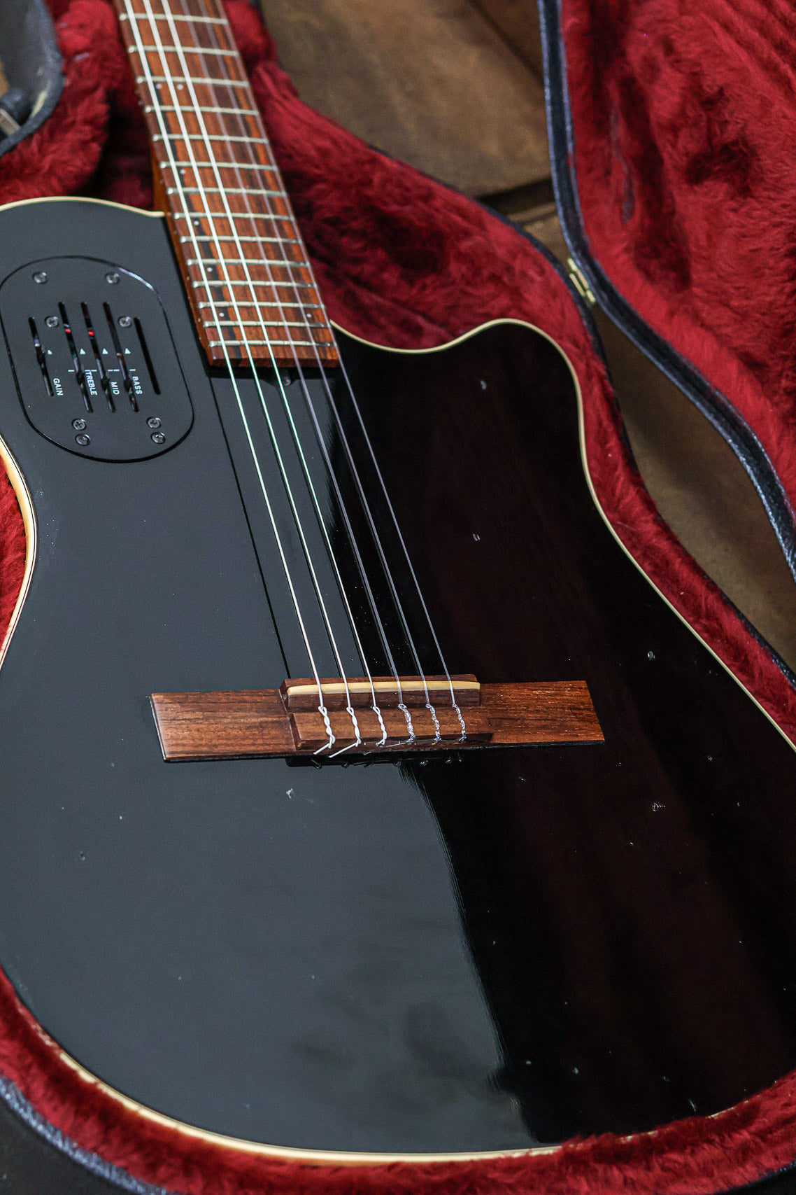 Godin Acousticaster Nylon 1992 | Black