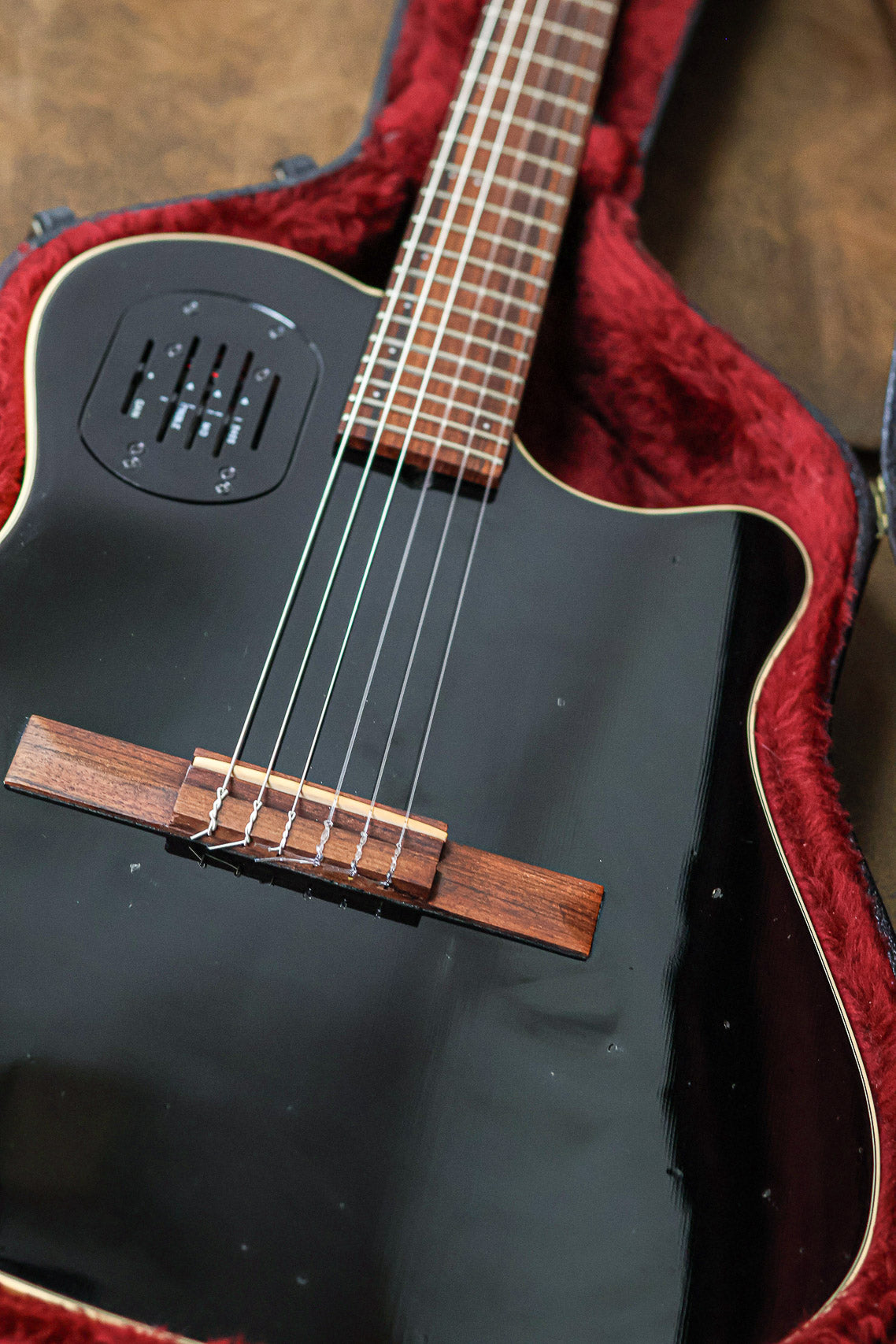 Godin Acousticaster Nylon 1992 | Black