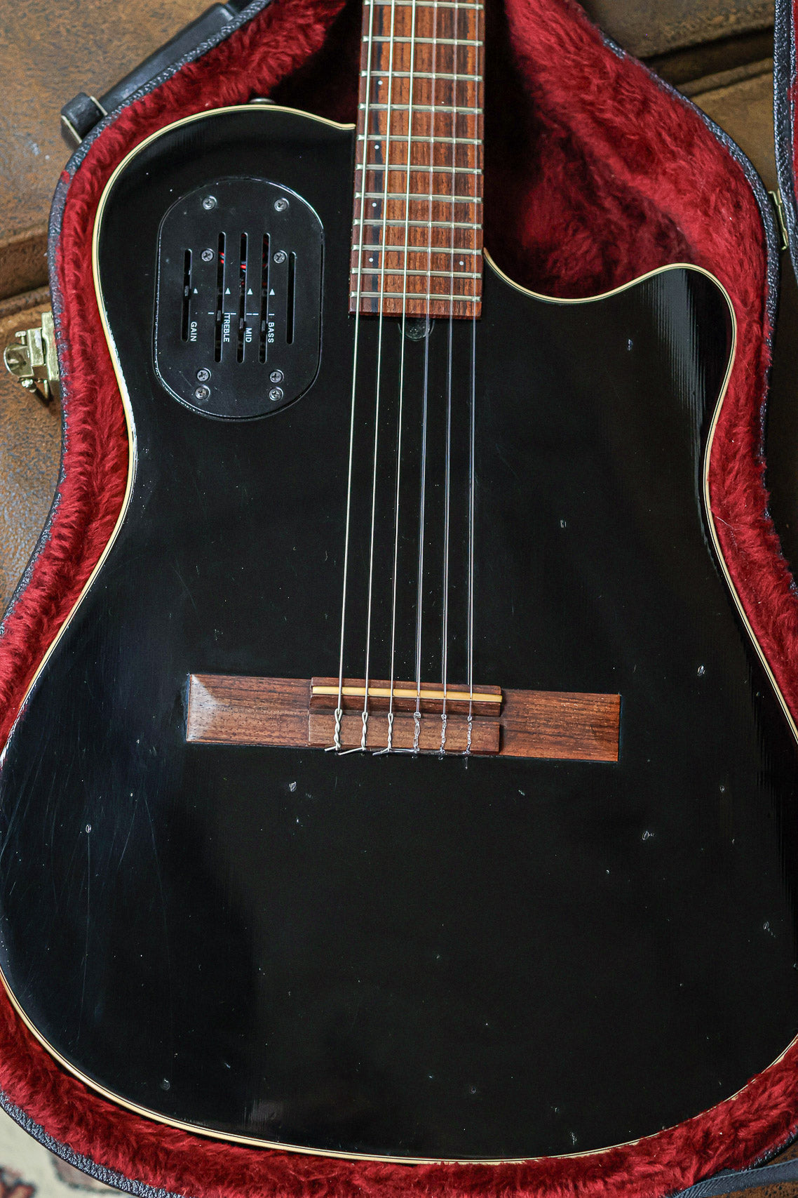Godin Acousticaster Nylon 1992 | Black