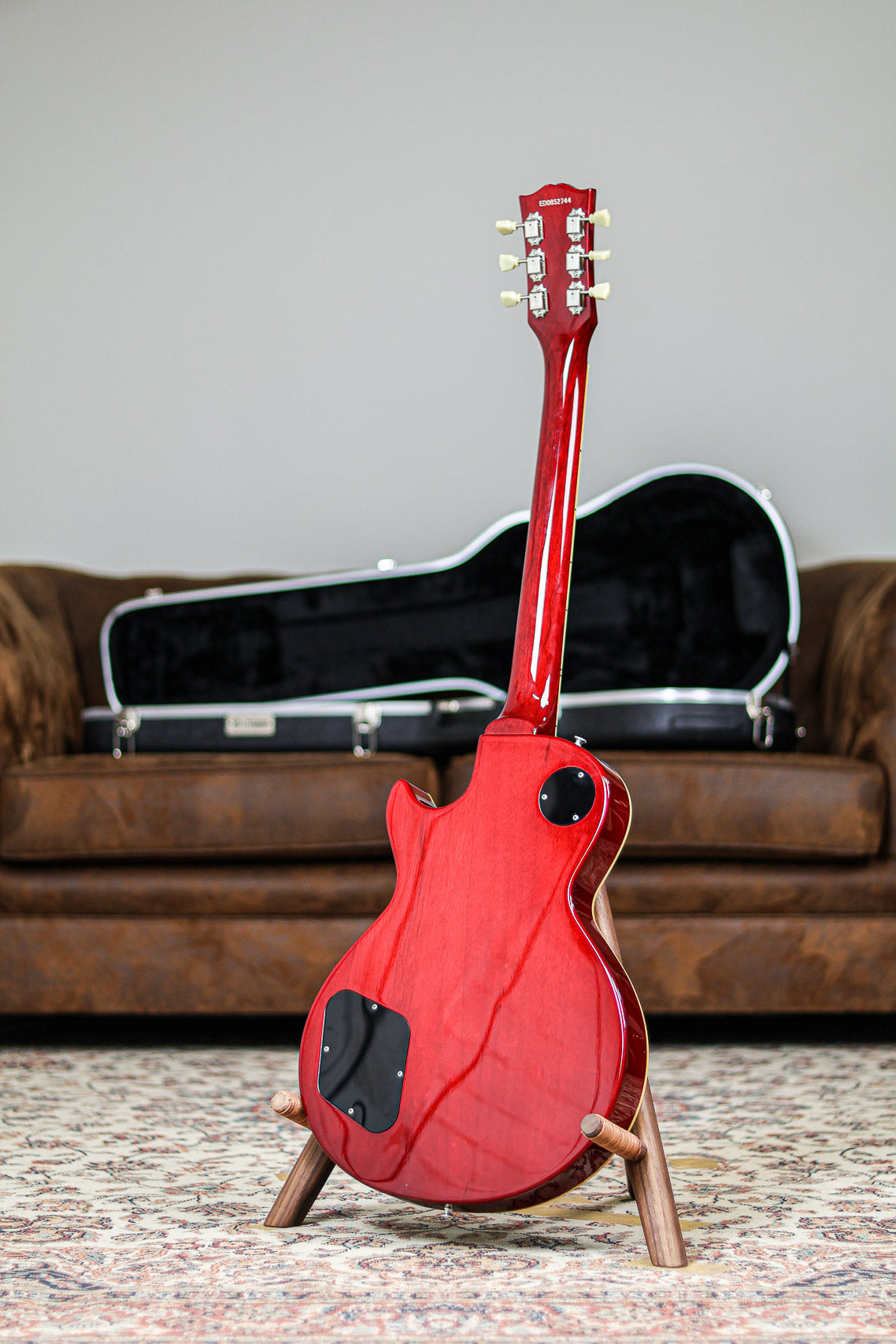 Edwards E-LP-125SD QM | Black Cherry