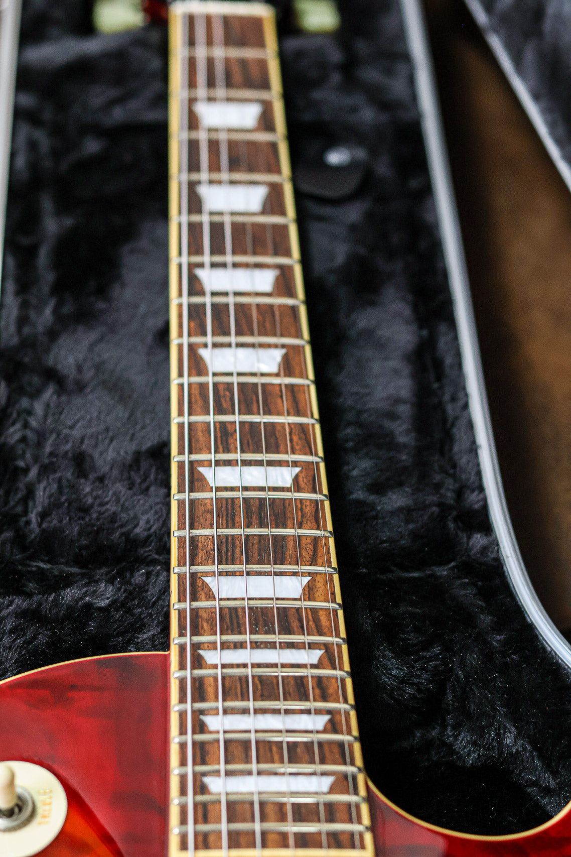 Edwards E-LP-125SD QM | Black Cherry