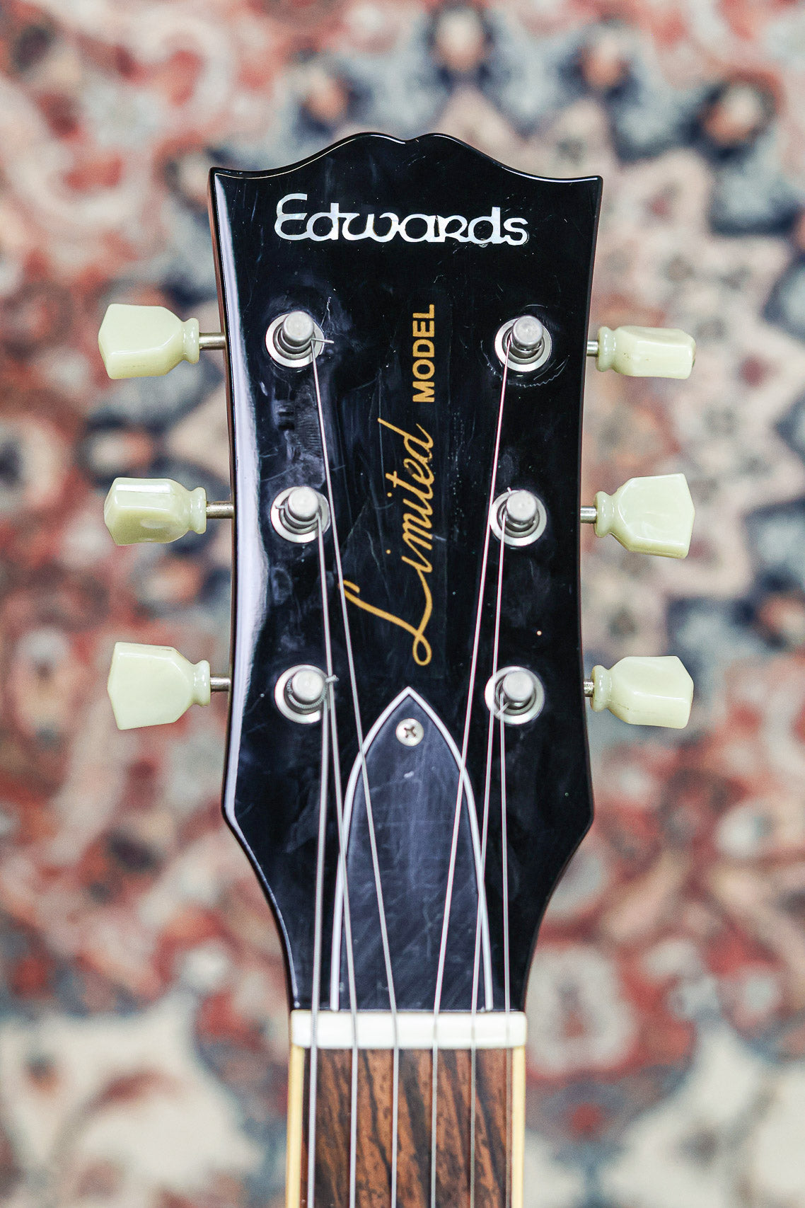 Edwards E-LP-125SD QM | Black Cherry
