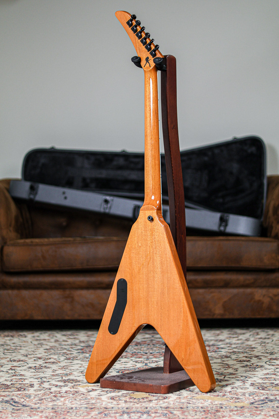 Gibson Dave Mustaine Flying V | Antique Natural