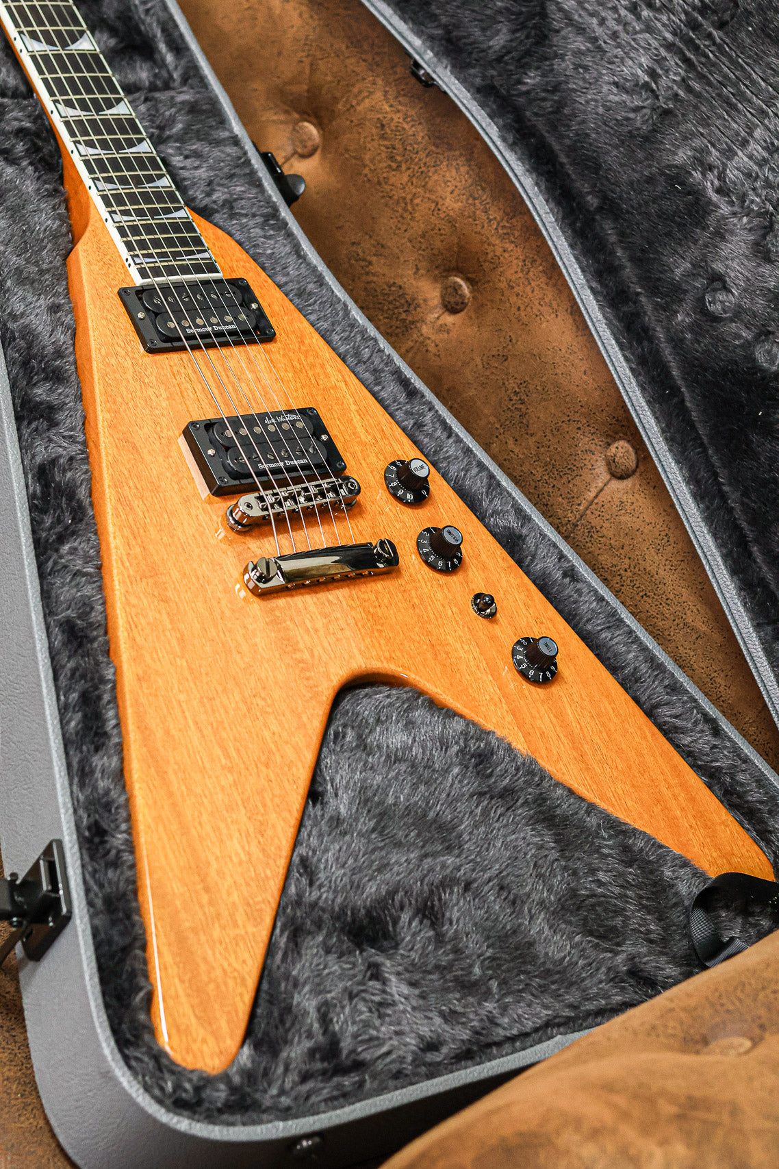 Gibson Dave Mustaine Flying V | Antique Natural