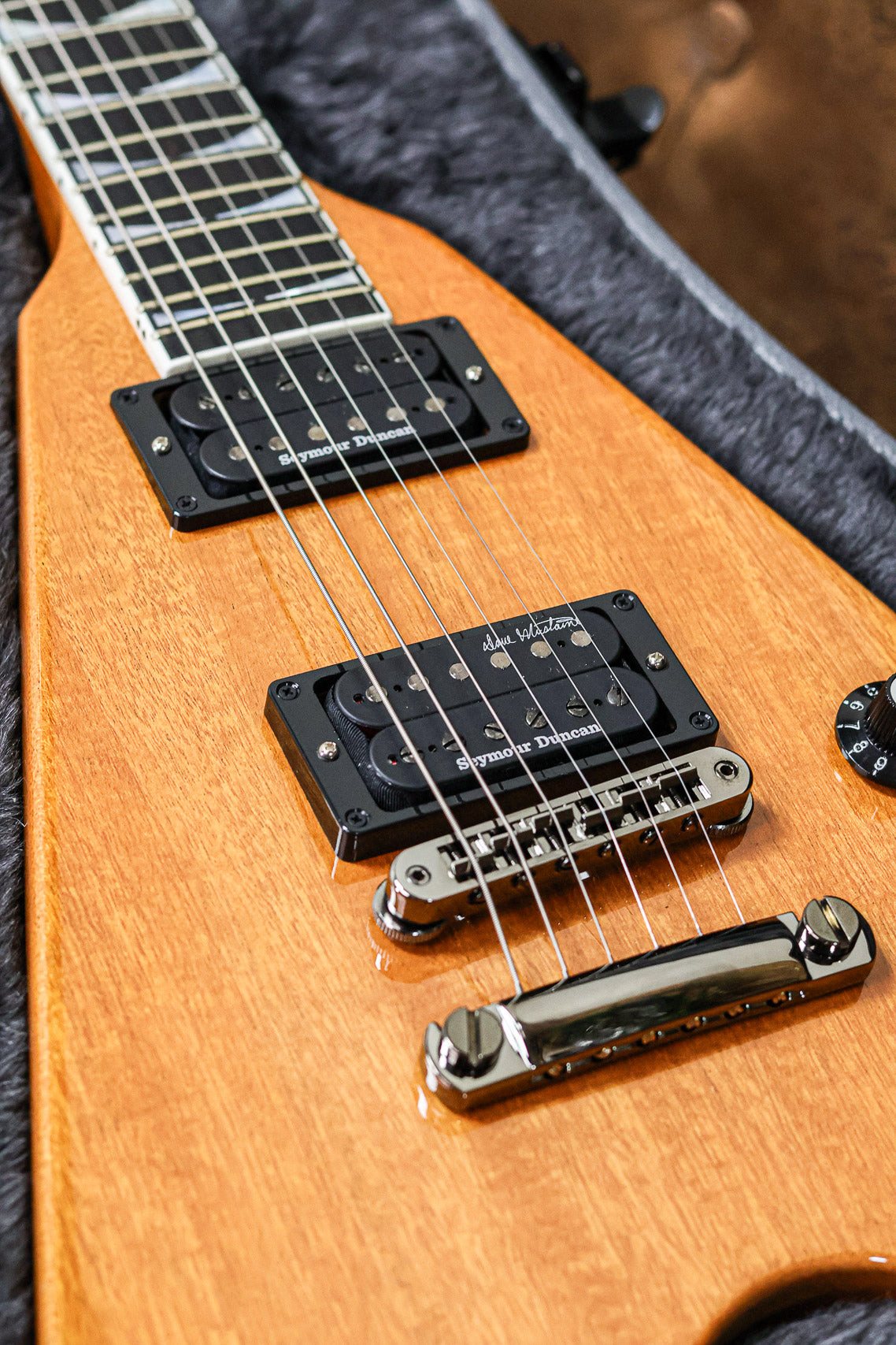 Gibson Dave Mustaine Flying V | Antique Natural