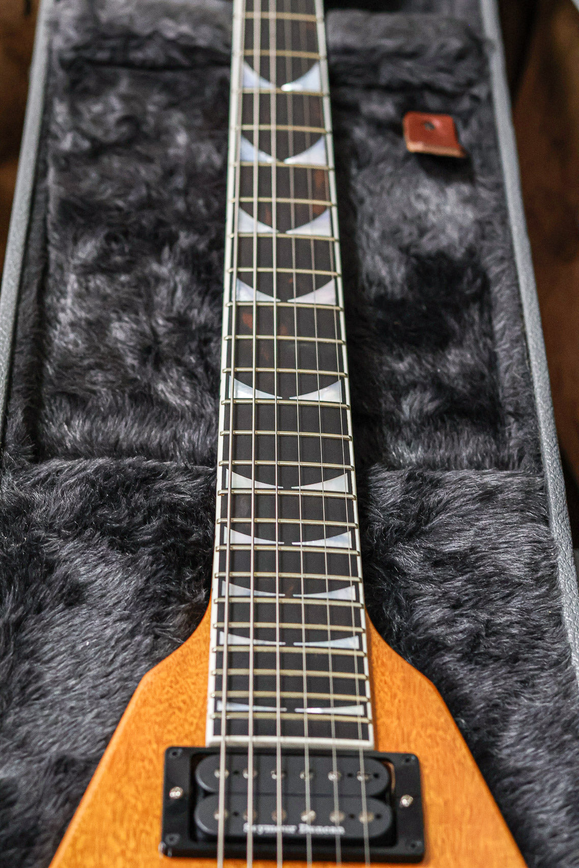 Gibson Dave Mustaine Flying V | Antique Natural