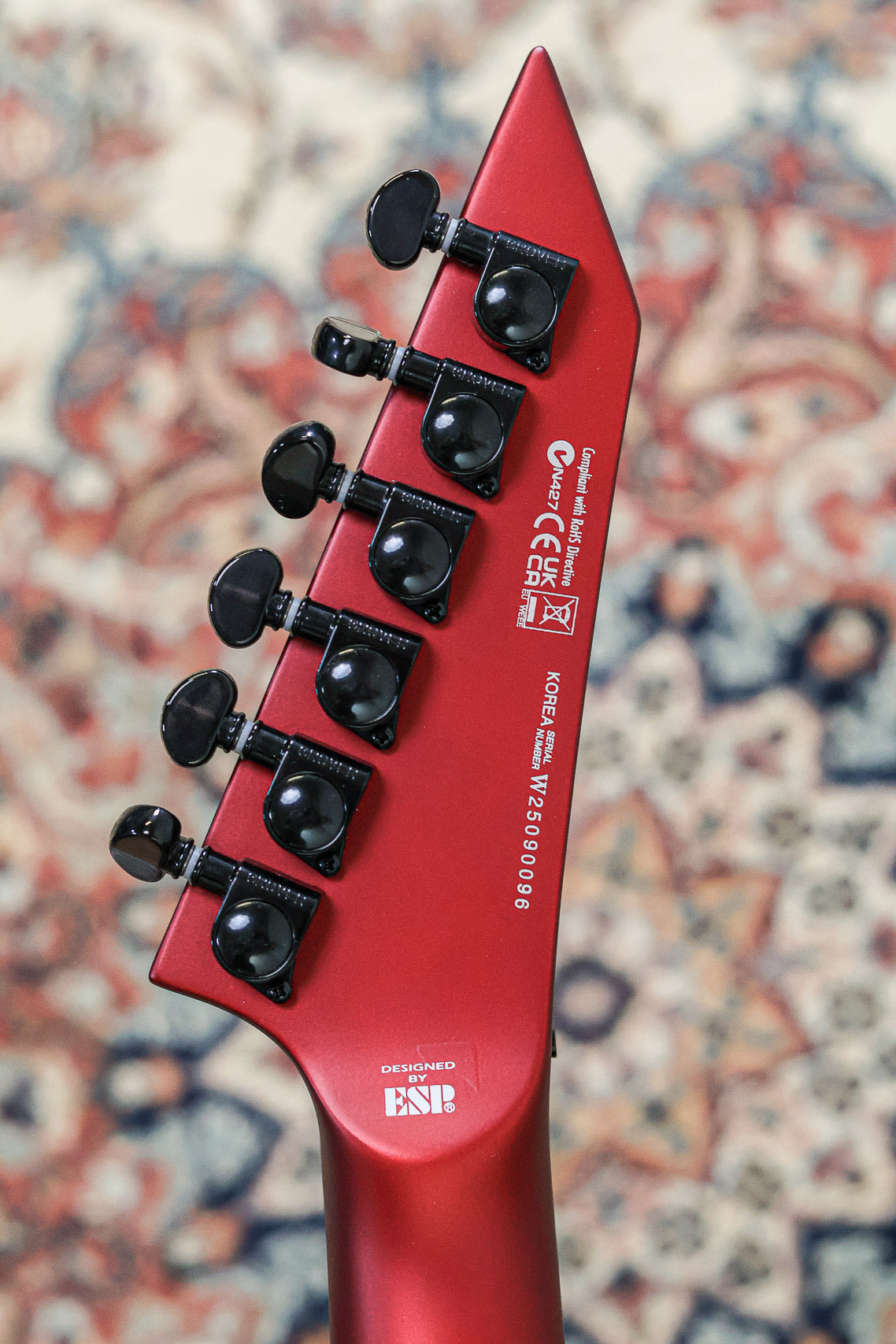 ESP LTD Arrow-1000 | Candy Apple Red Satin