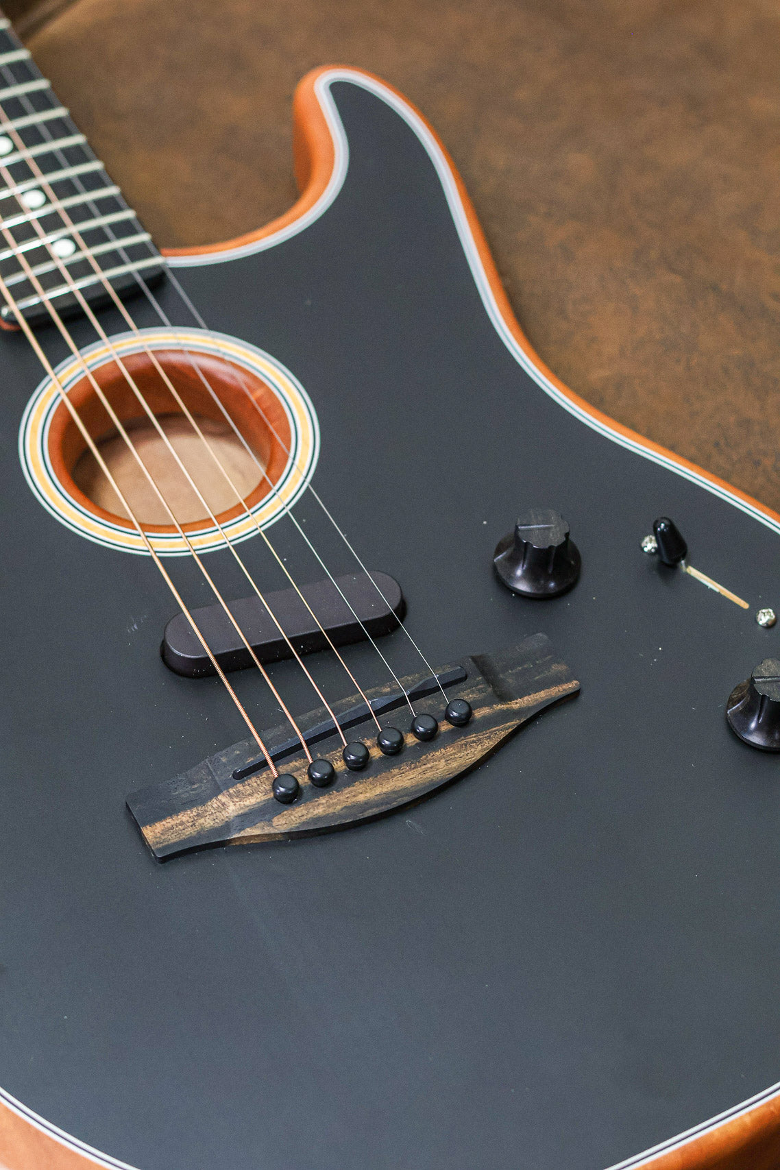 Fender American Acoustasonic Strat 2024 | Black