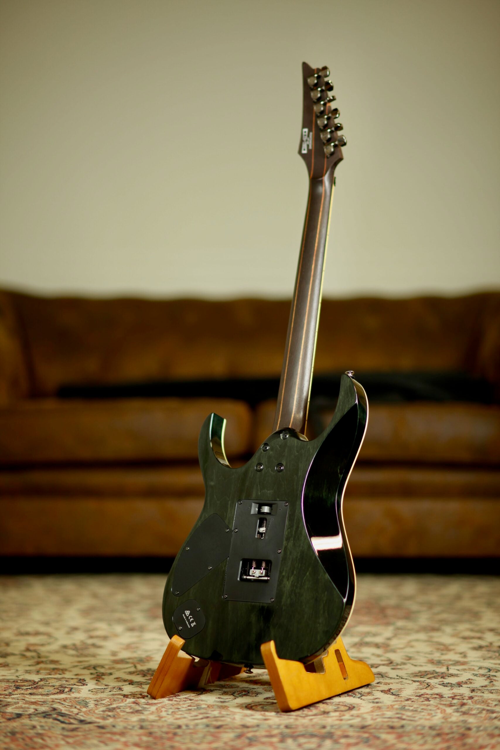 Ibanez RG970WQMZ Premium | Black Ice Burst