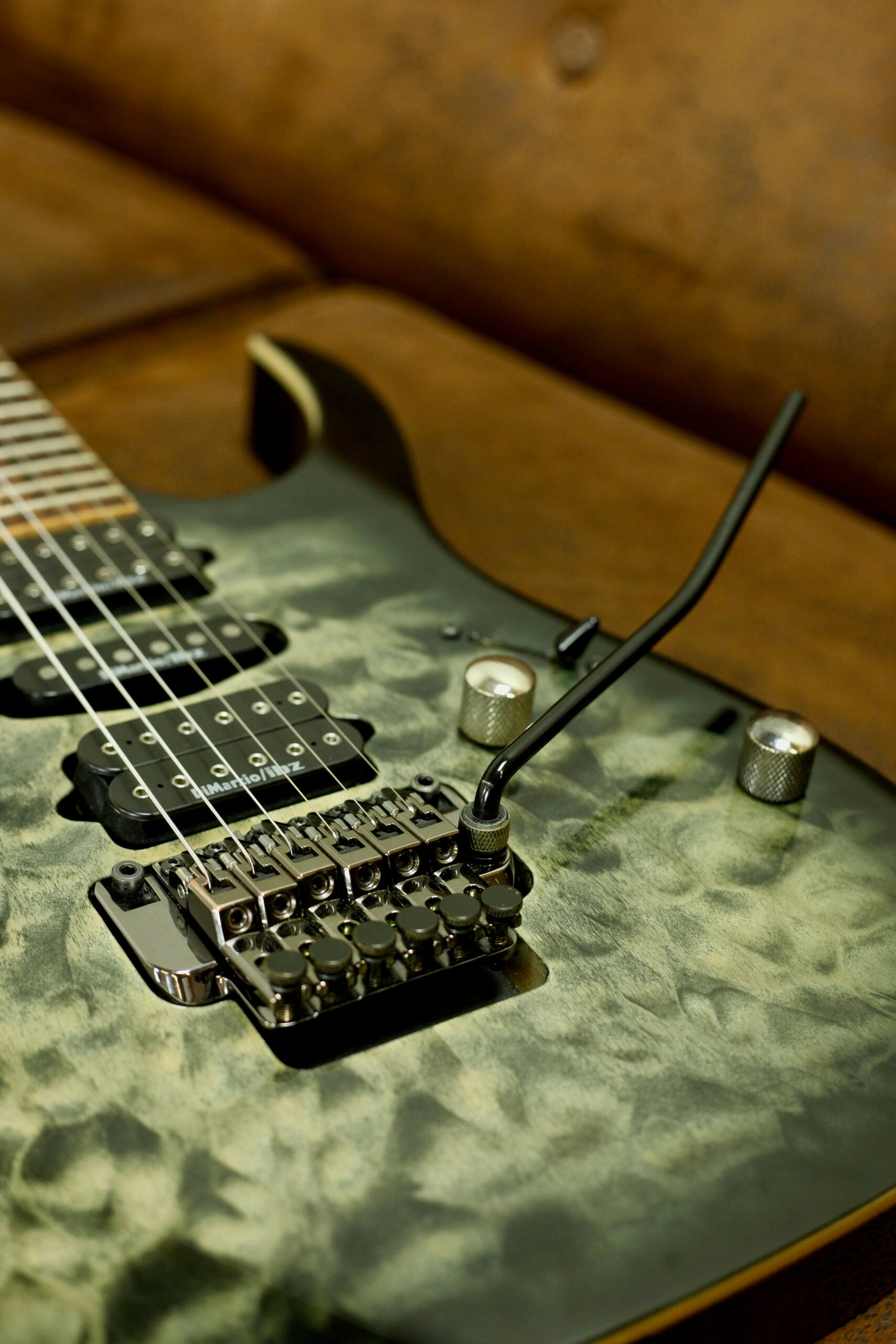 Ibanez RG970WQMZ Premium | Black Ice Burst