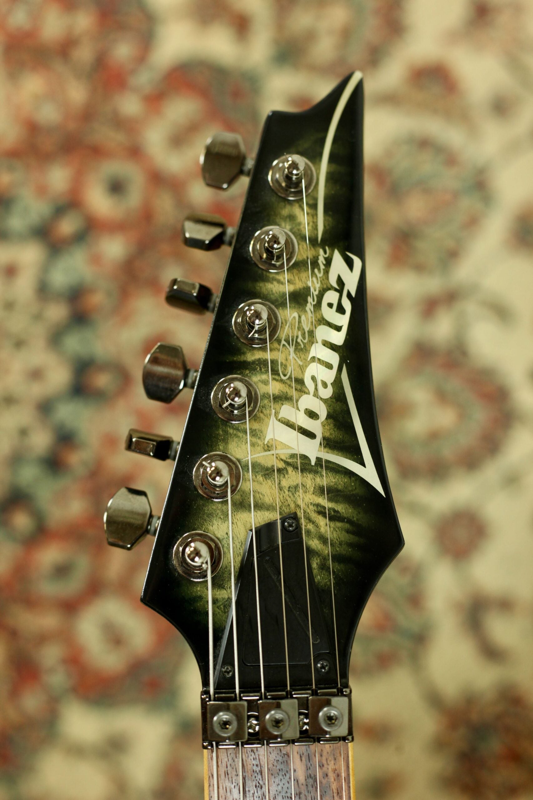 Ibanez RG970WQMZ Premium | Black Ice Burst