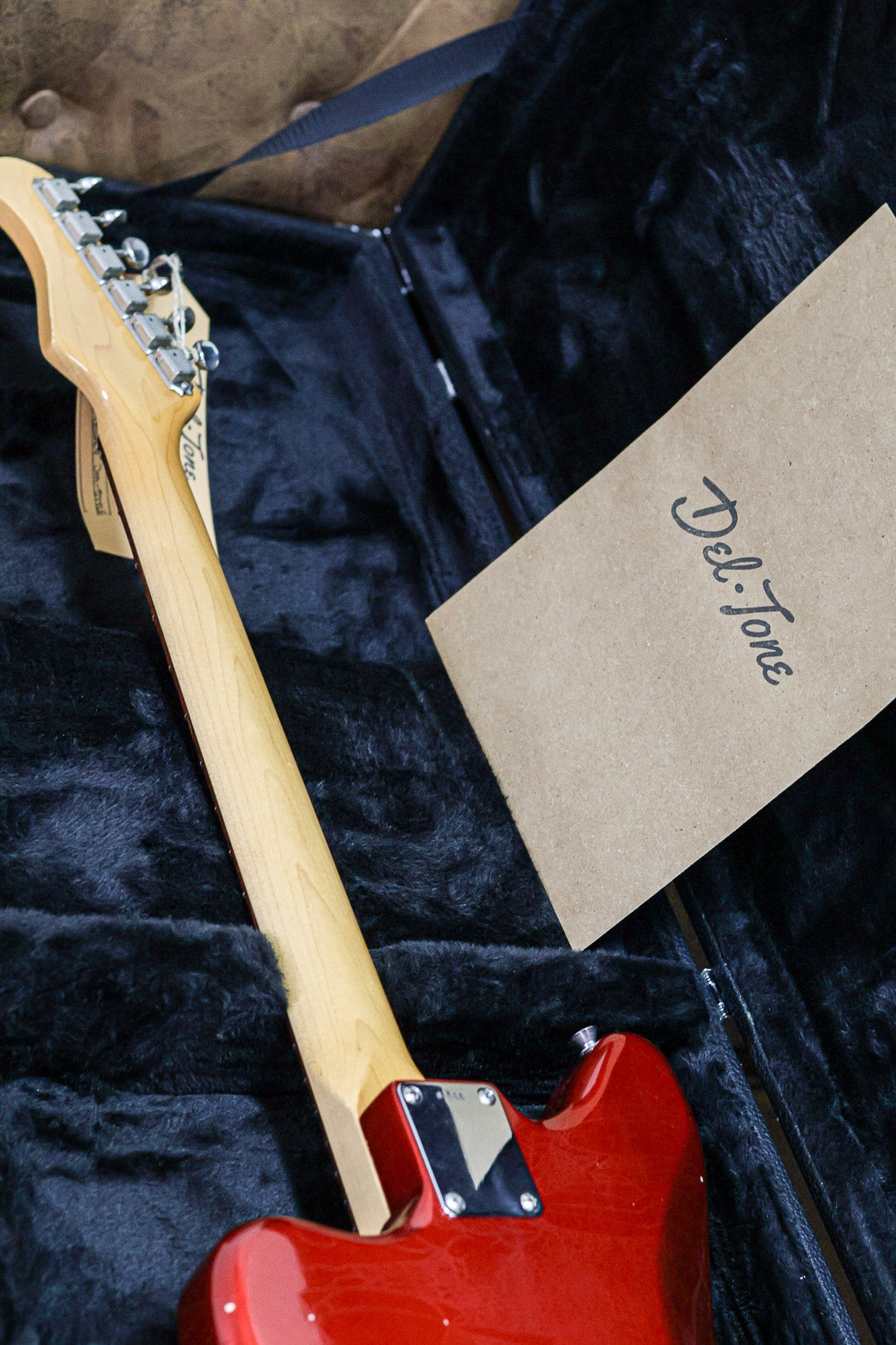 Del-Tone JM-style | Candy Apple Red