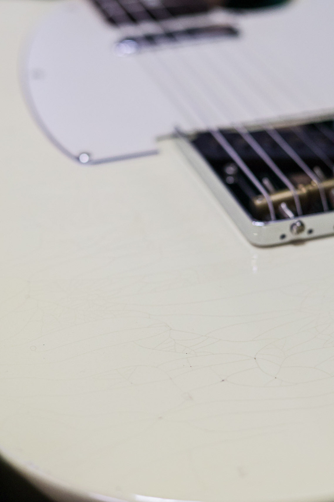Del-Tone 60's T-style | Aged Vintage White