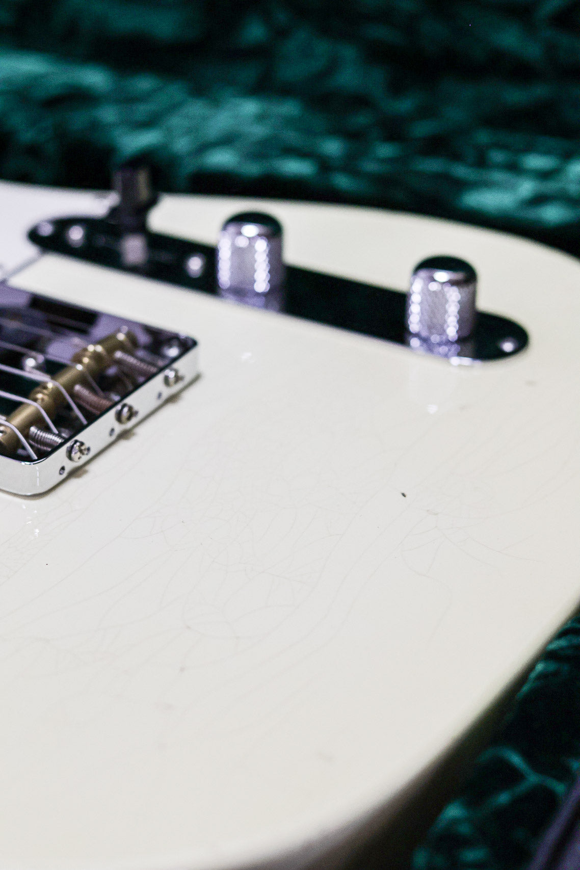 Del-Tone 60's T-style | Aged Vintage White