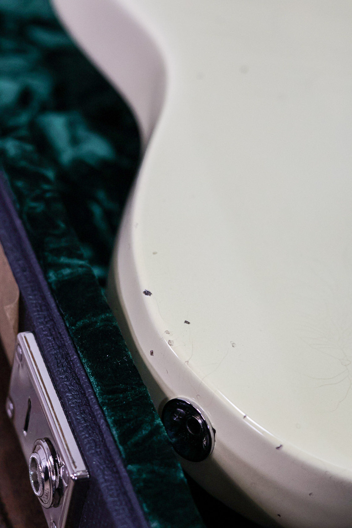 Del-Tone 60's T-style | Aged Vintage White