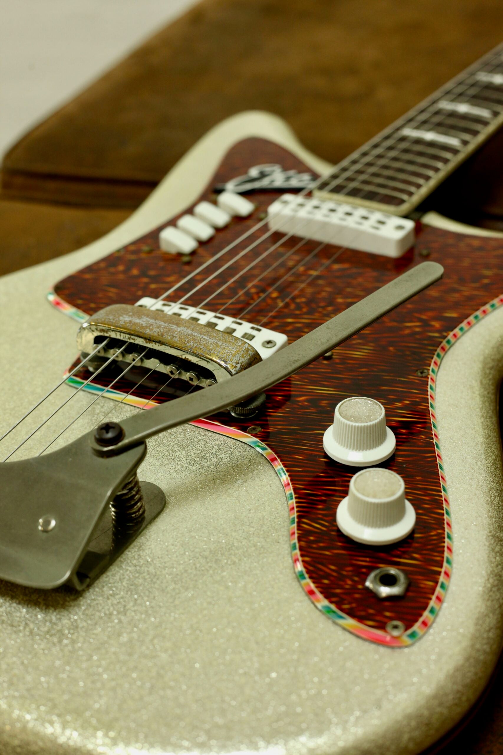 Eko 500 V2 Jazzmaster 1963 | Silver Sparkle