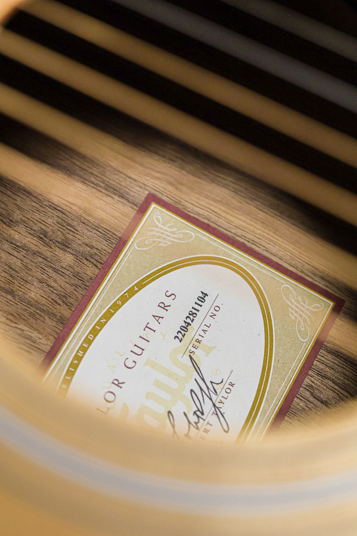 Taylor 114e 2021 | Natural Walnut