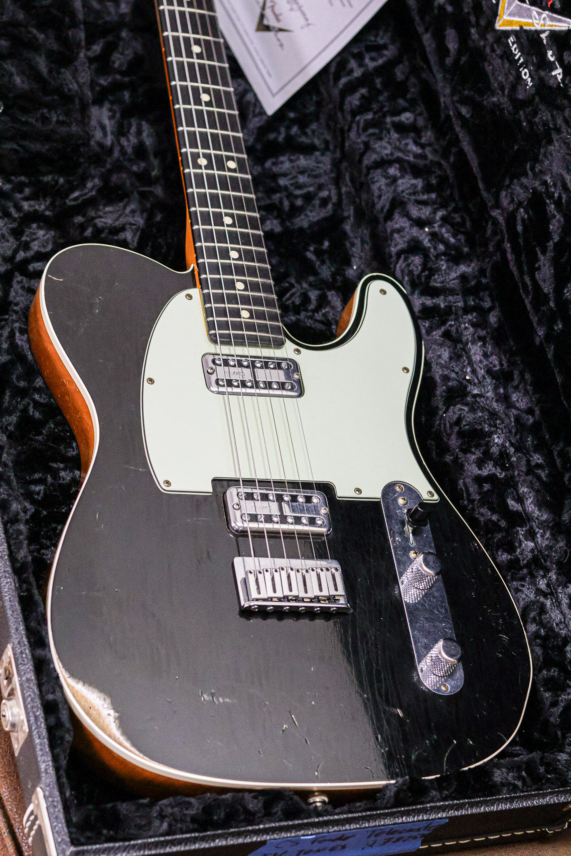 Fender Custom Shop Telecaster Relic 2014 | Black