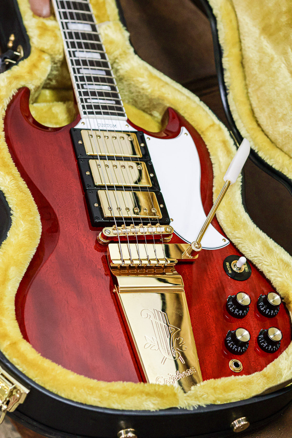 Epiphone Joe Bonamassa 1963 SG Custom 2023 | Dark Wine Red