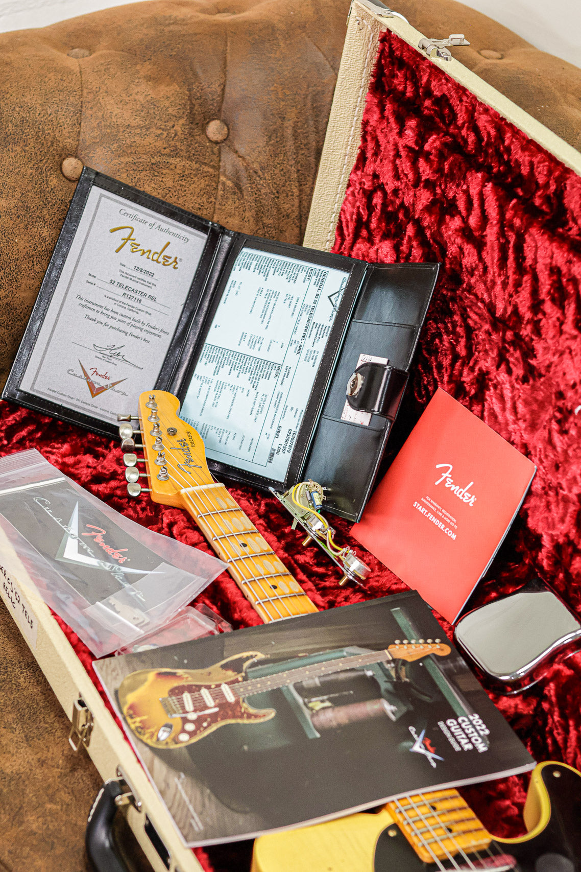 Fender Telecaster '52 Custom Shop | Butterscotch Blonde