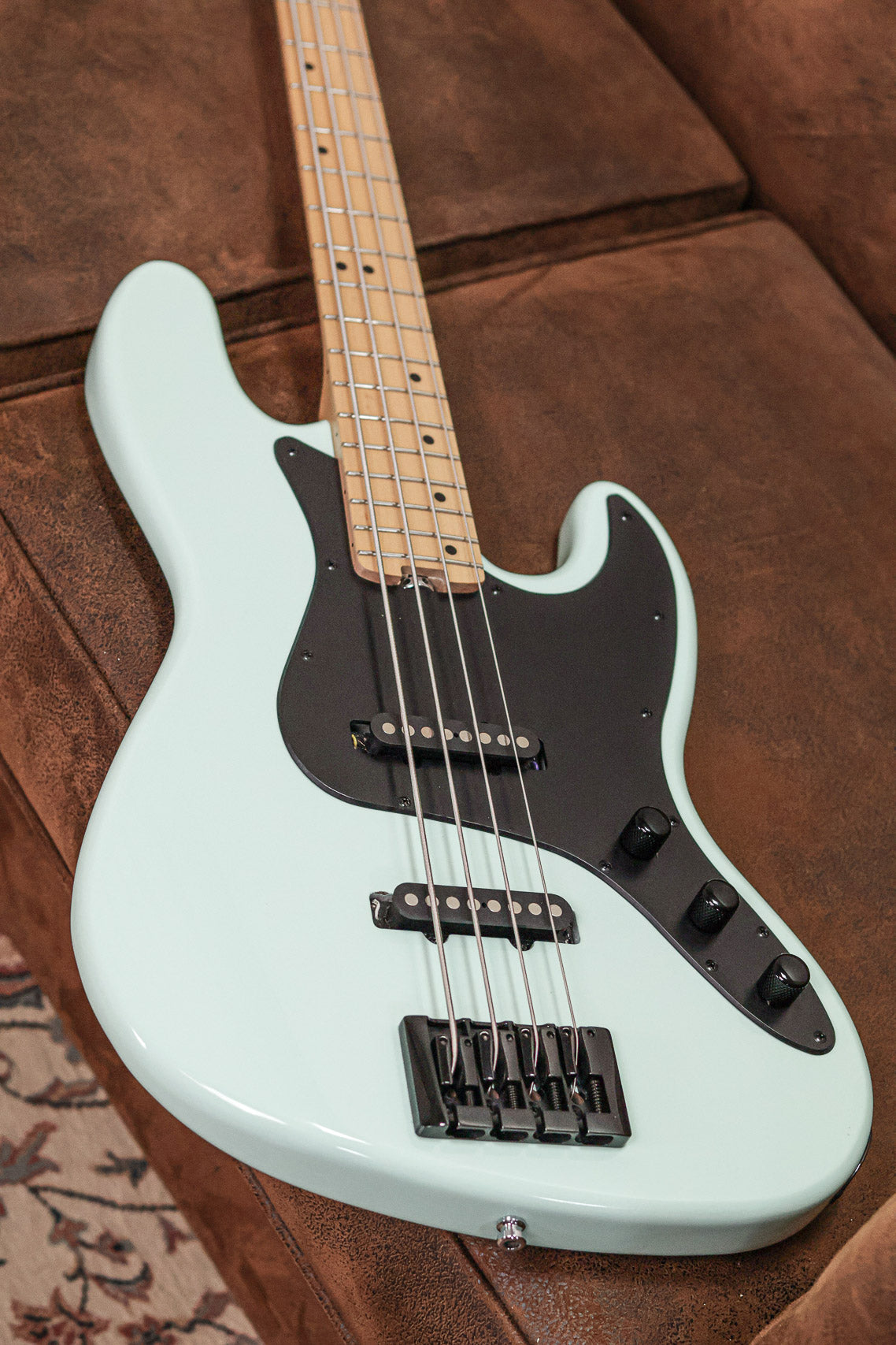 Schecter J-4 Diamond Series | Sea Foam Green
